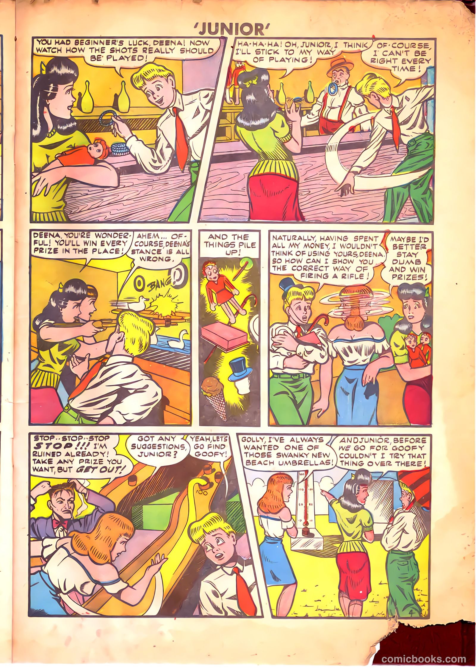 Junior [Junior Comics] #16 (1948) — page 23 of 36