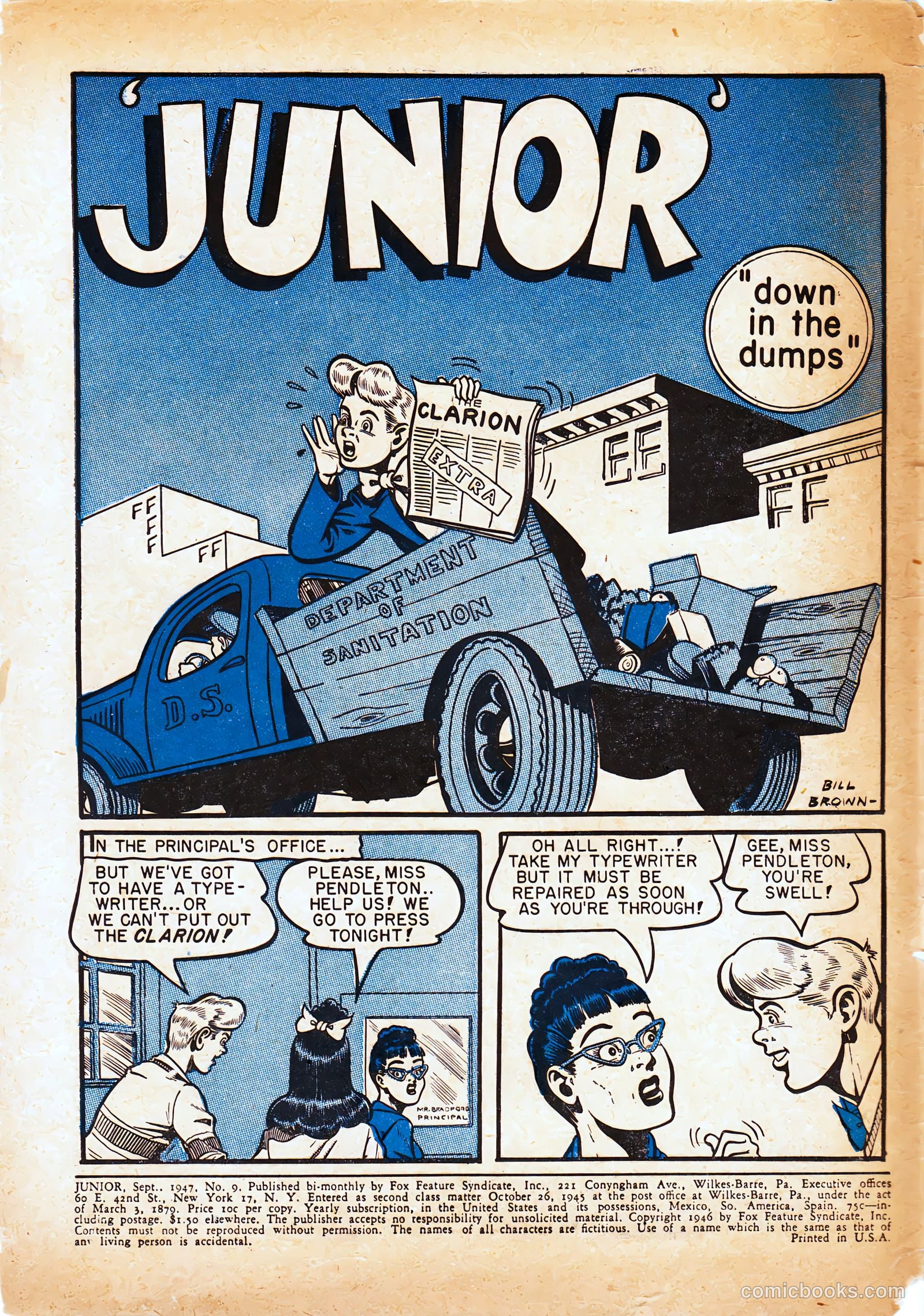 Junior [Junior Comics] #9 (1947) — page 2 of 36