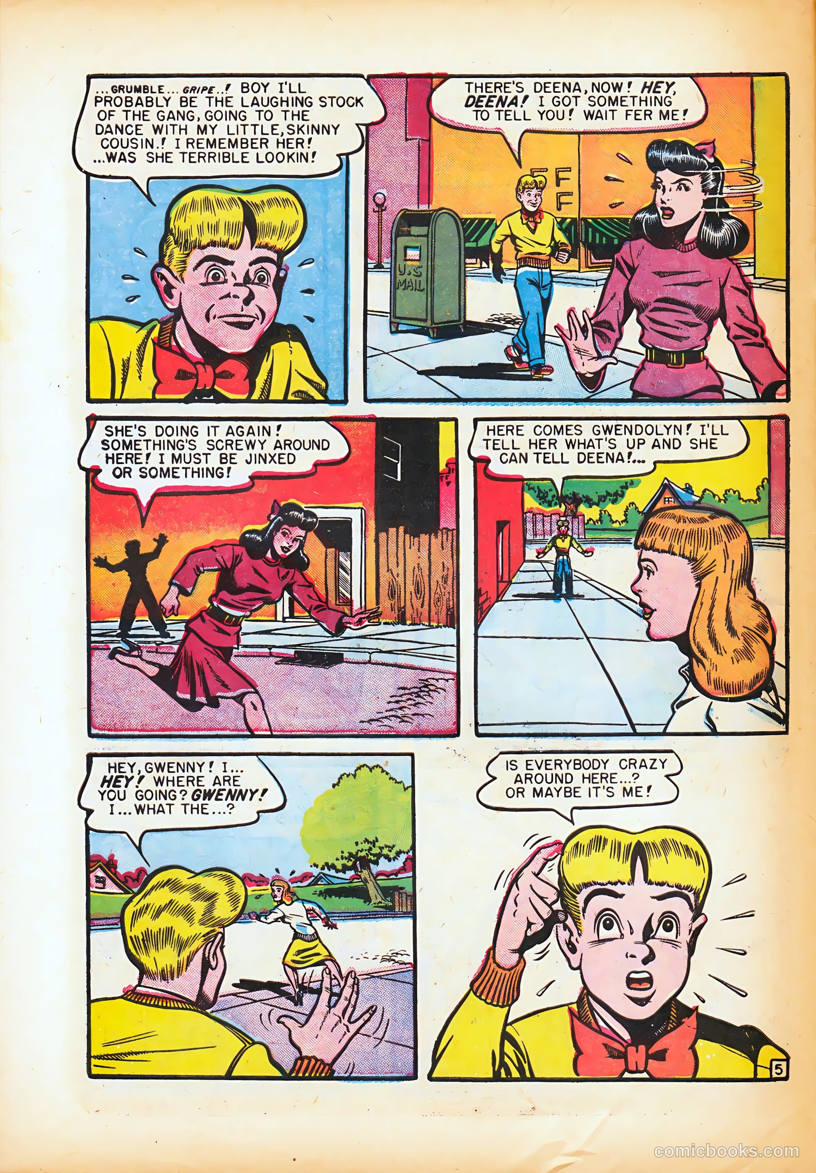 Junior [Junior Comics] #9 (1947) — page 32 of 36