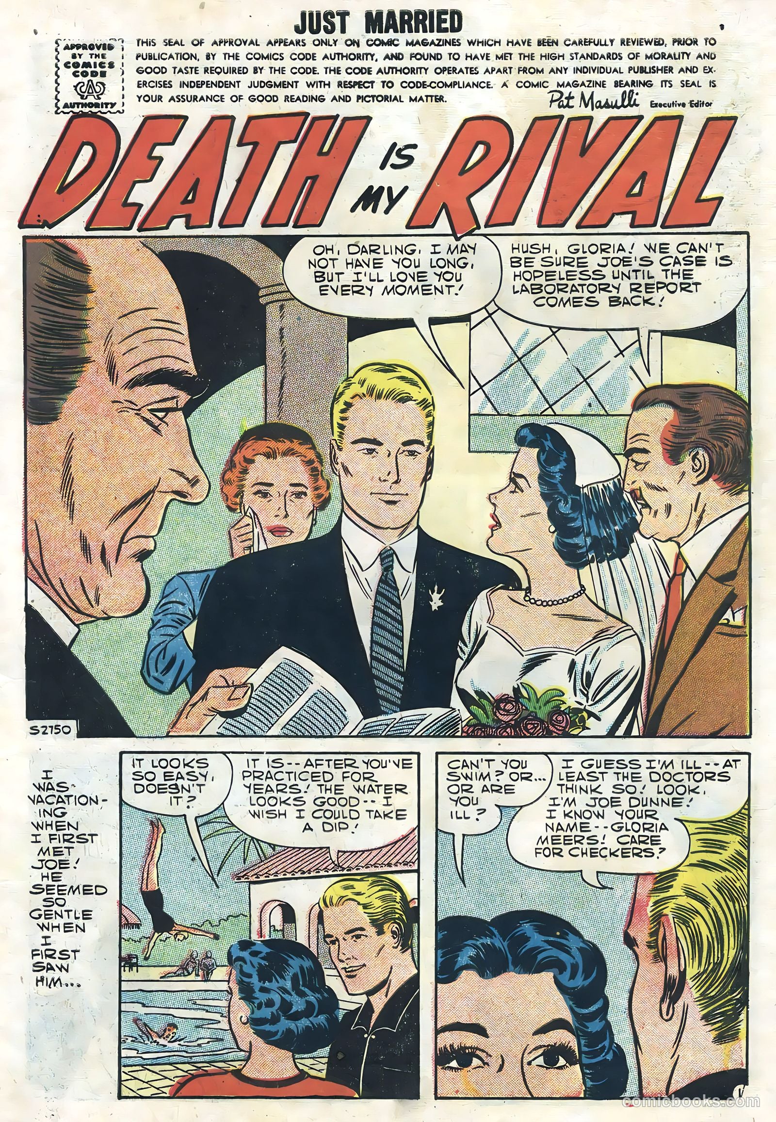 Just Married #1 (1958) — page 3 of 36