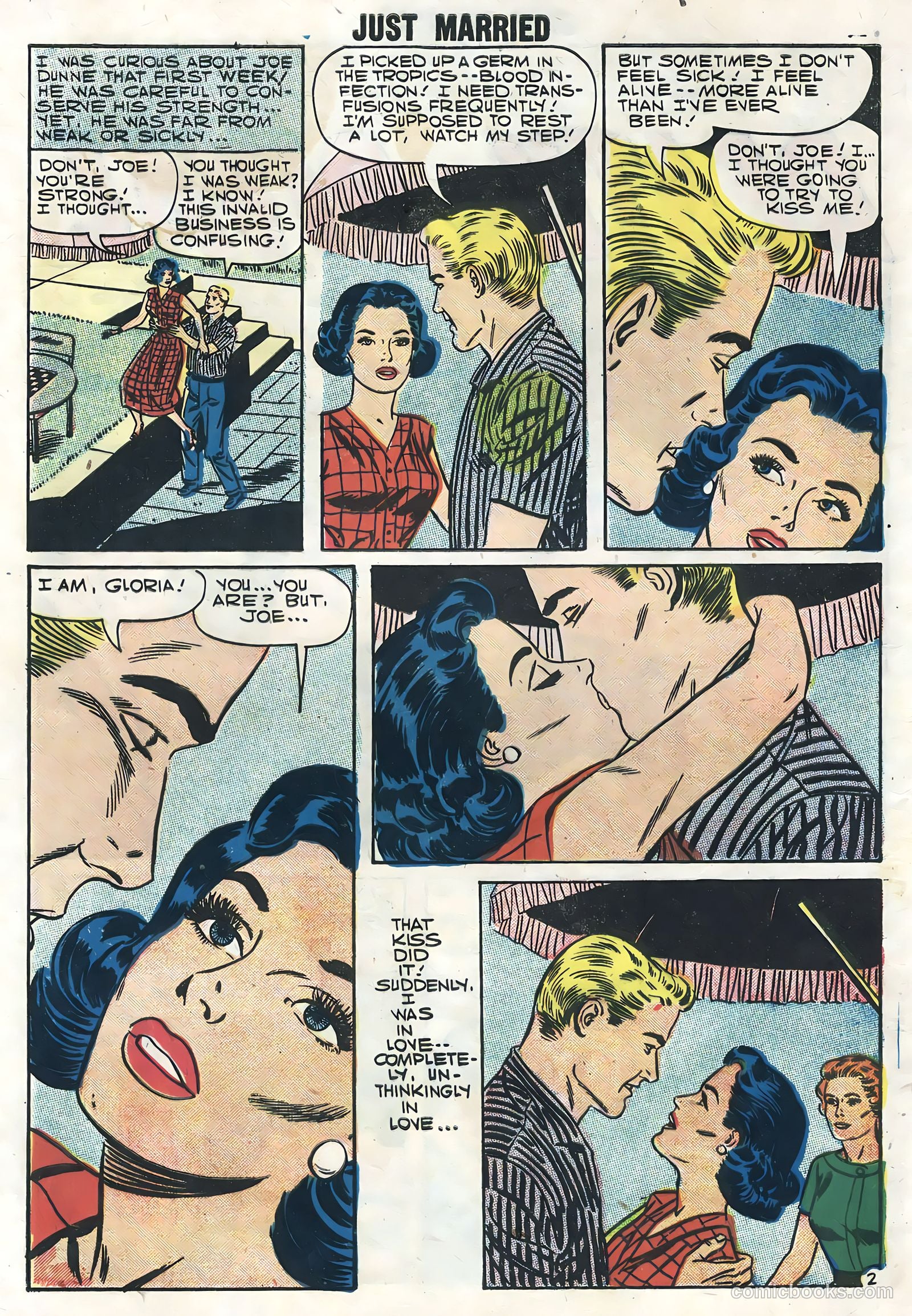 Just Married #1 (1958) — page 4 of 36