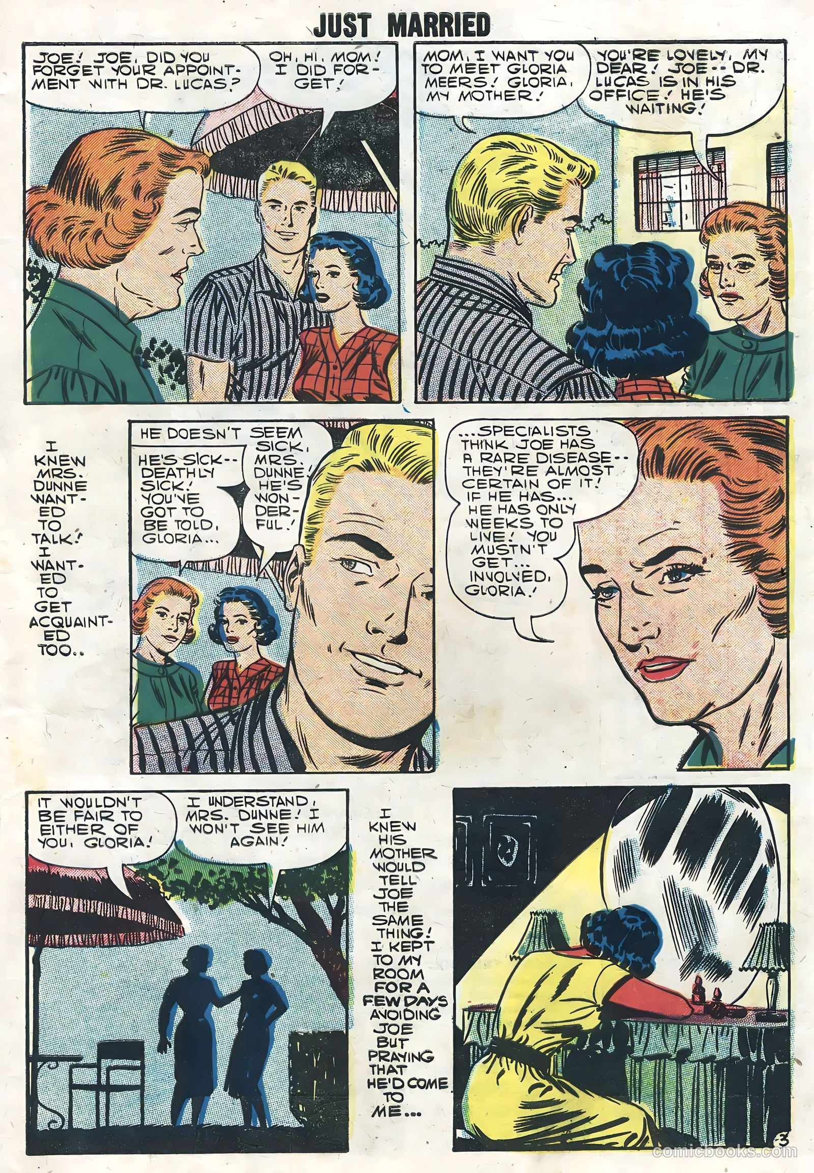 Just Married #1 (1958) — page 5 of 36