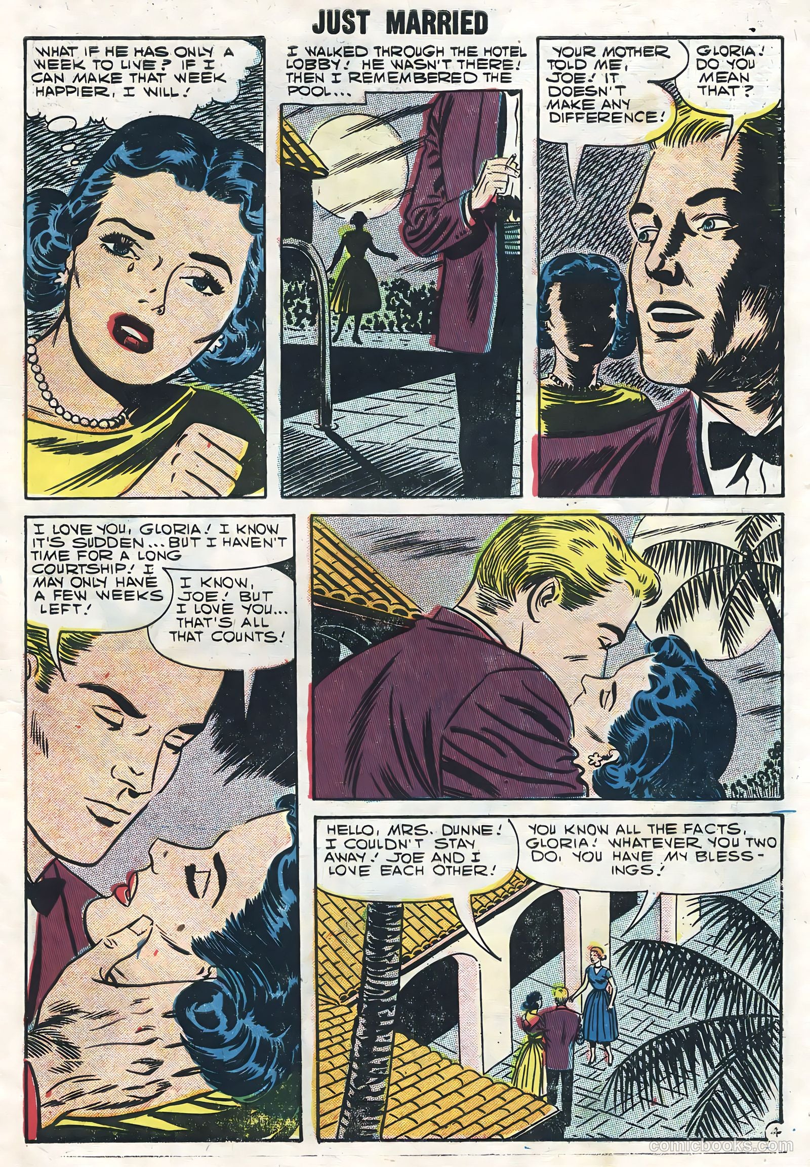 Just Married #1 (1958) — page 7 of 36