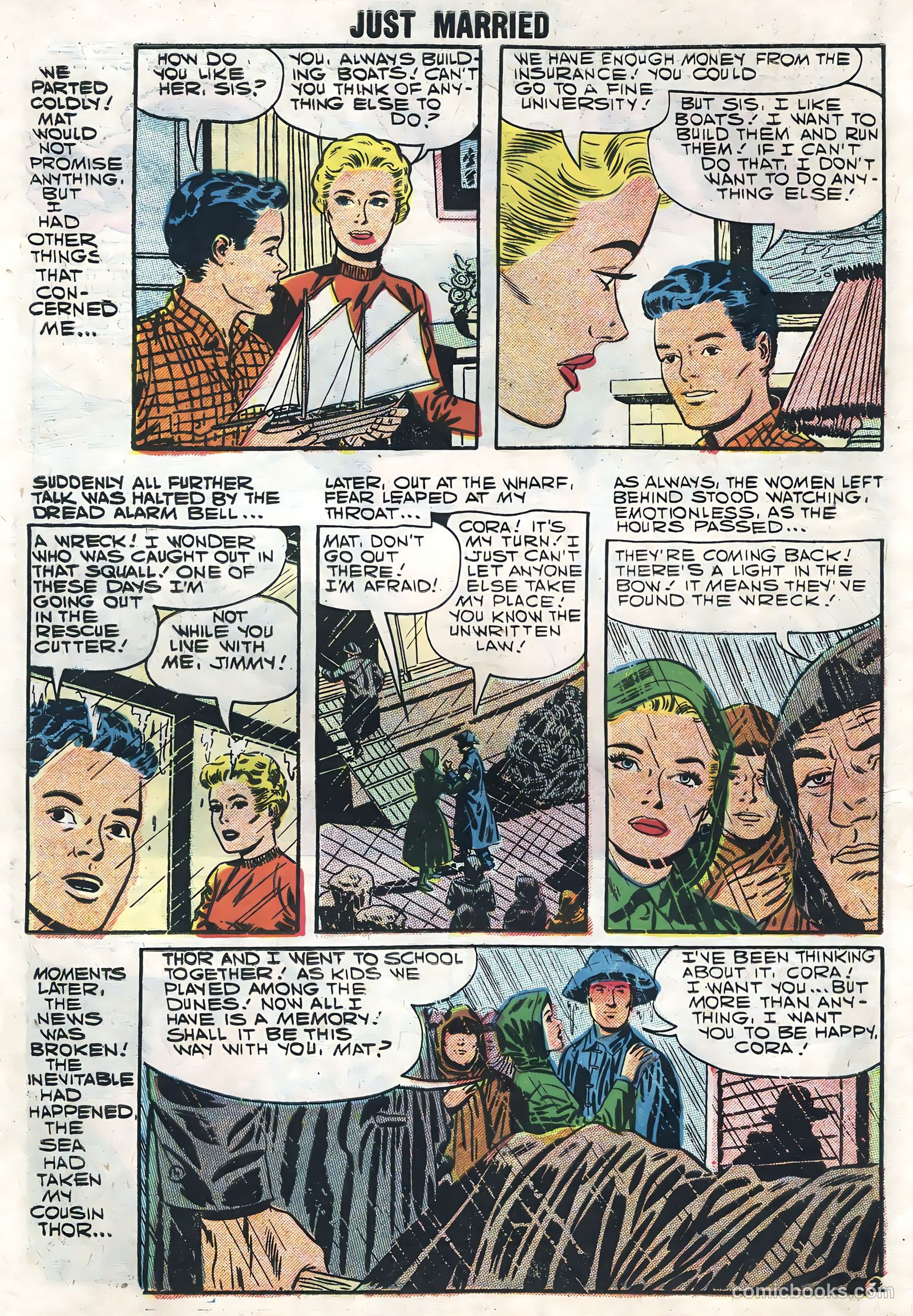 Just Married #1 (1958) — page 10 of 36