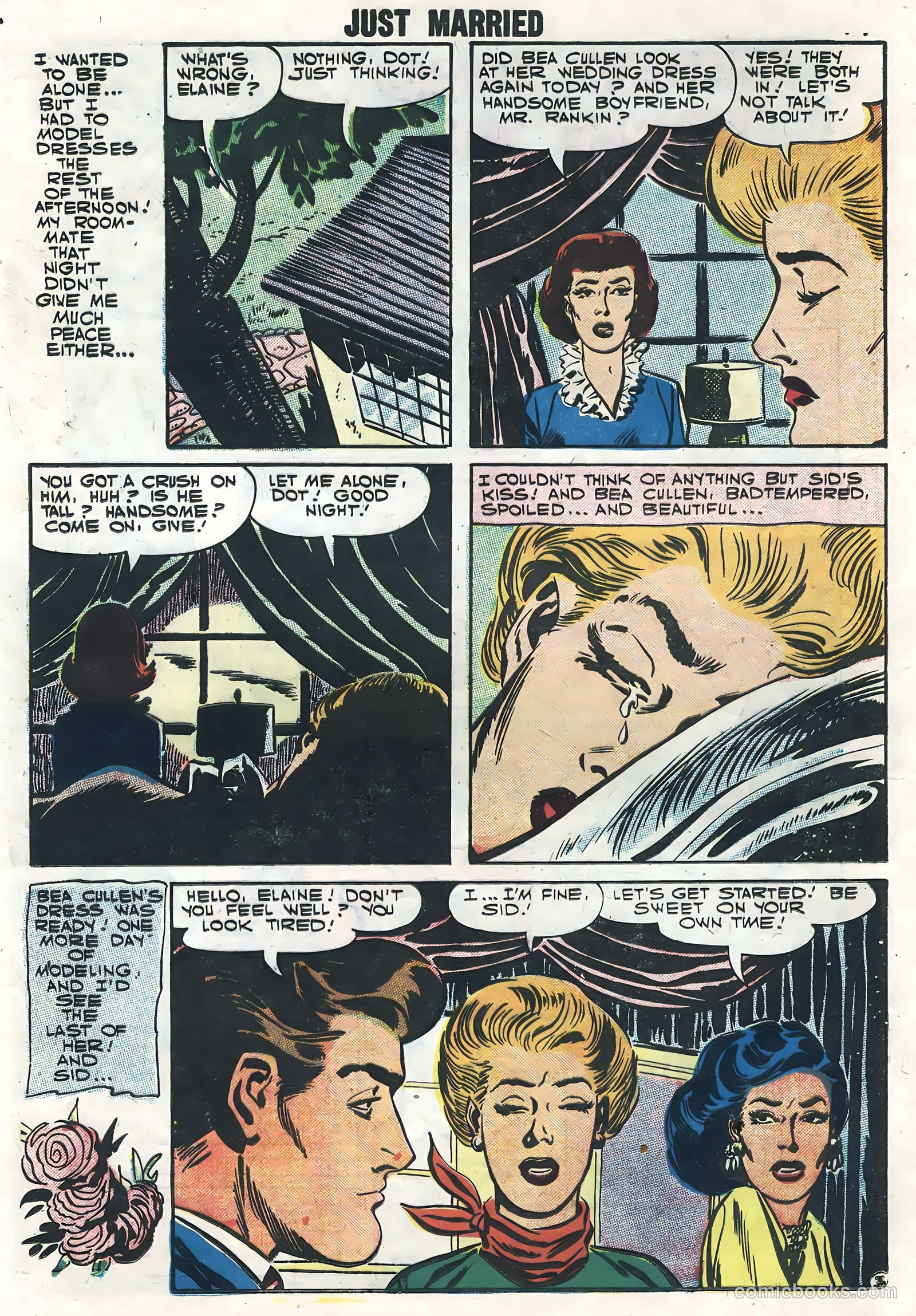 Just Married #1 (1958) — page 16 of 36
