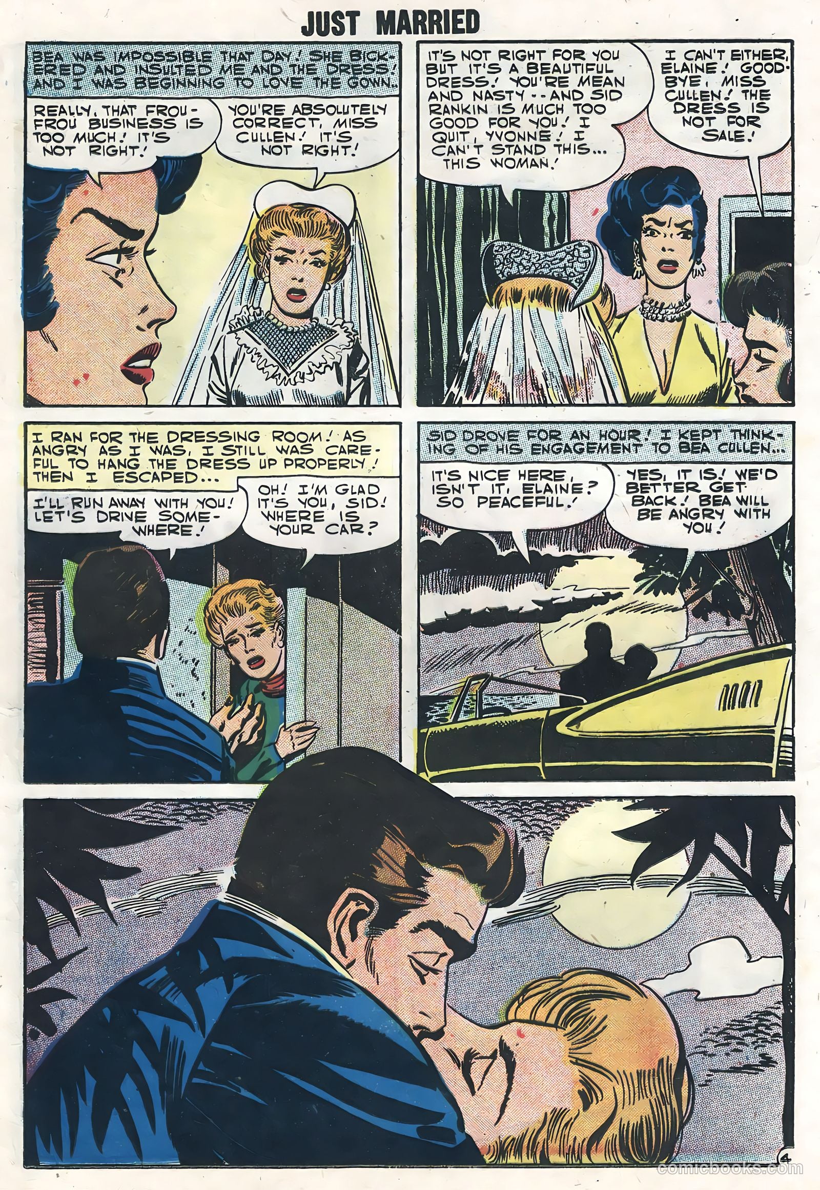 Just Married #1 (1958) — page 17 of 36