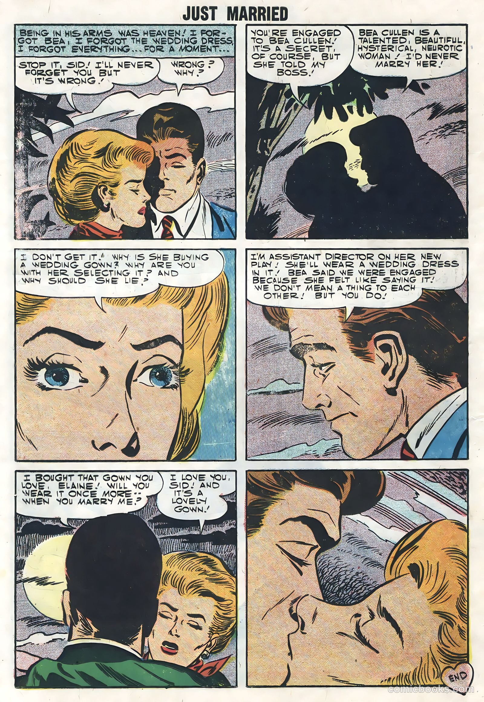 Just Married #1 (1958) — page 18 of 36