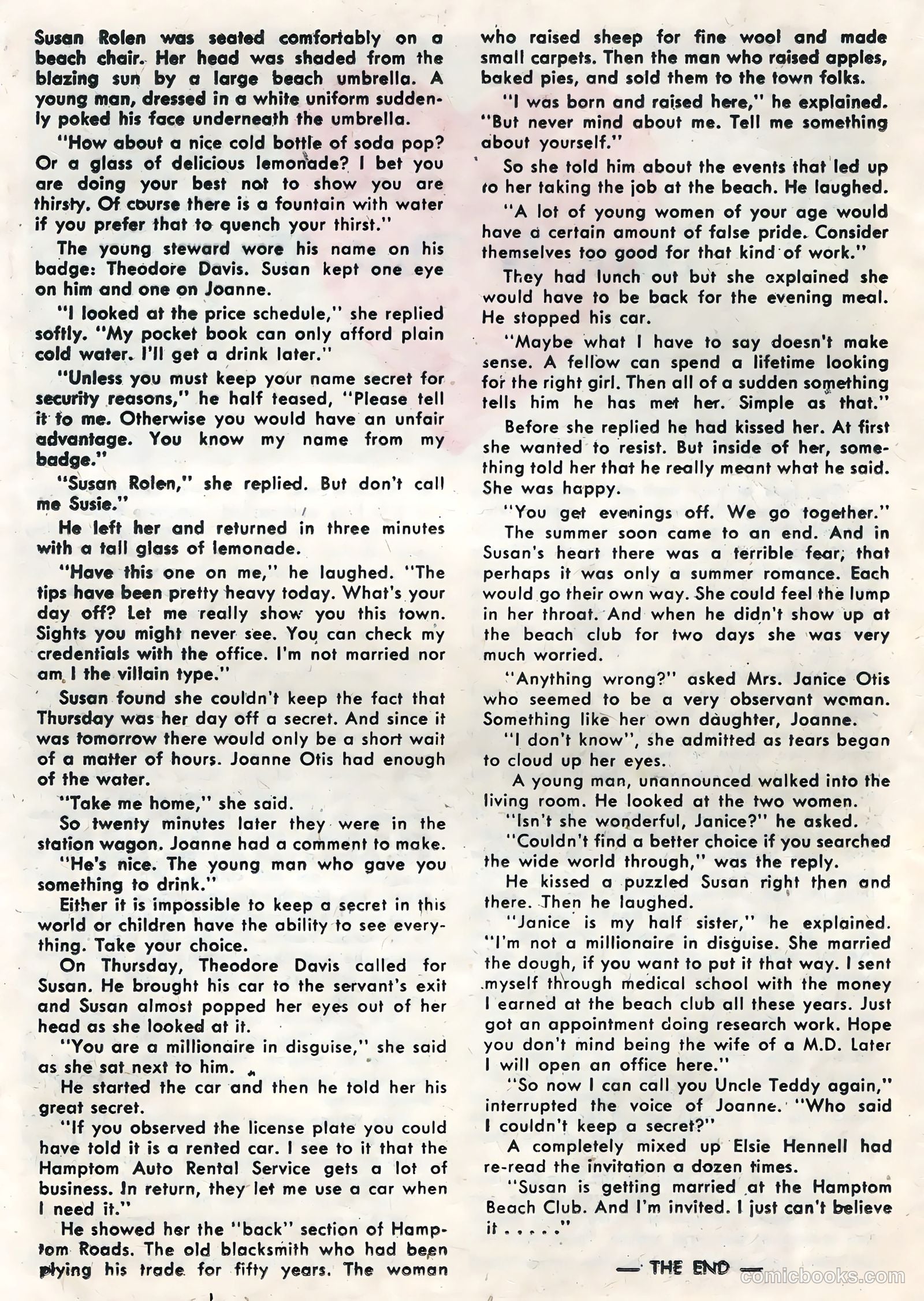 Just Married #1 (1958) — page 20 of 36