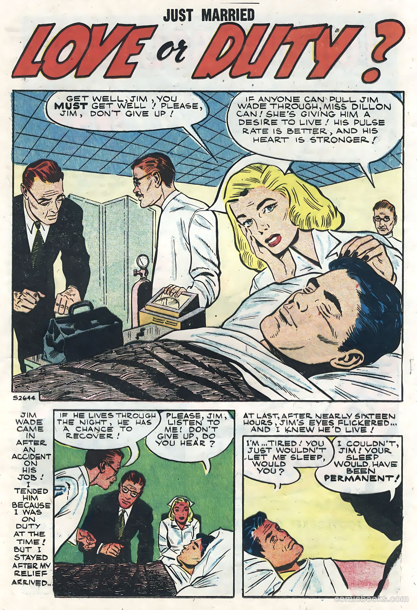 Just Married #1 (1958) — page 21 of 36