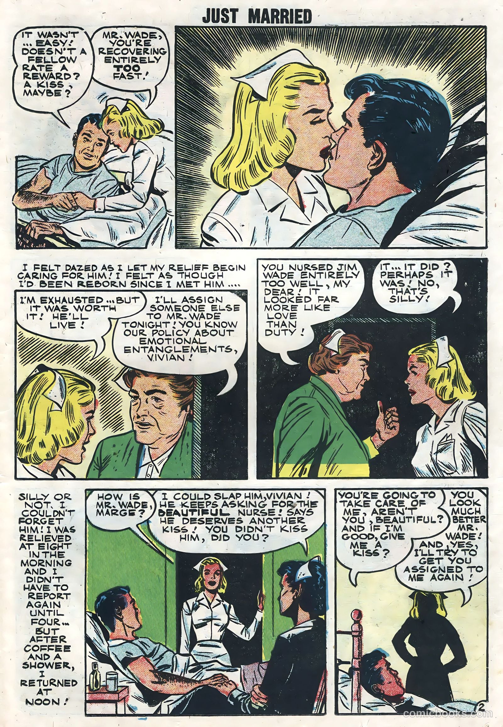 Just Married #1 (1958) — page 23 of 36