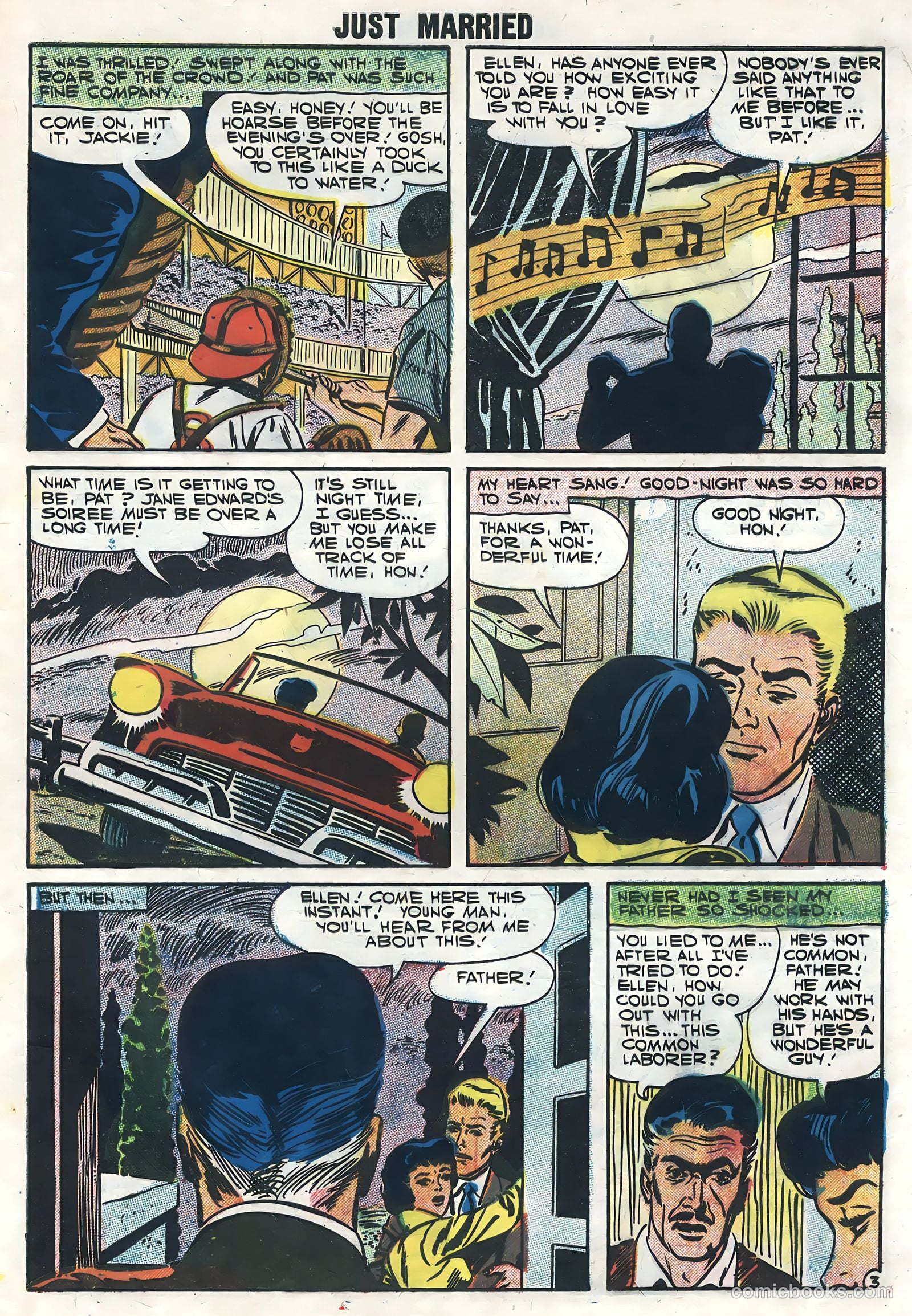 Just Married #1 (1958) — page 29 of 36