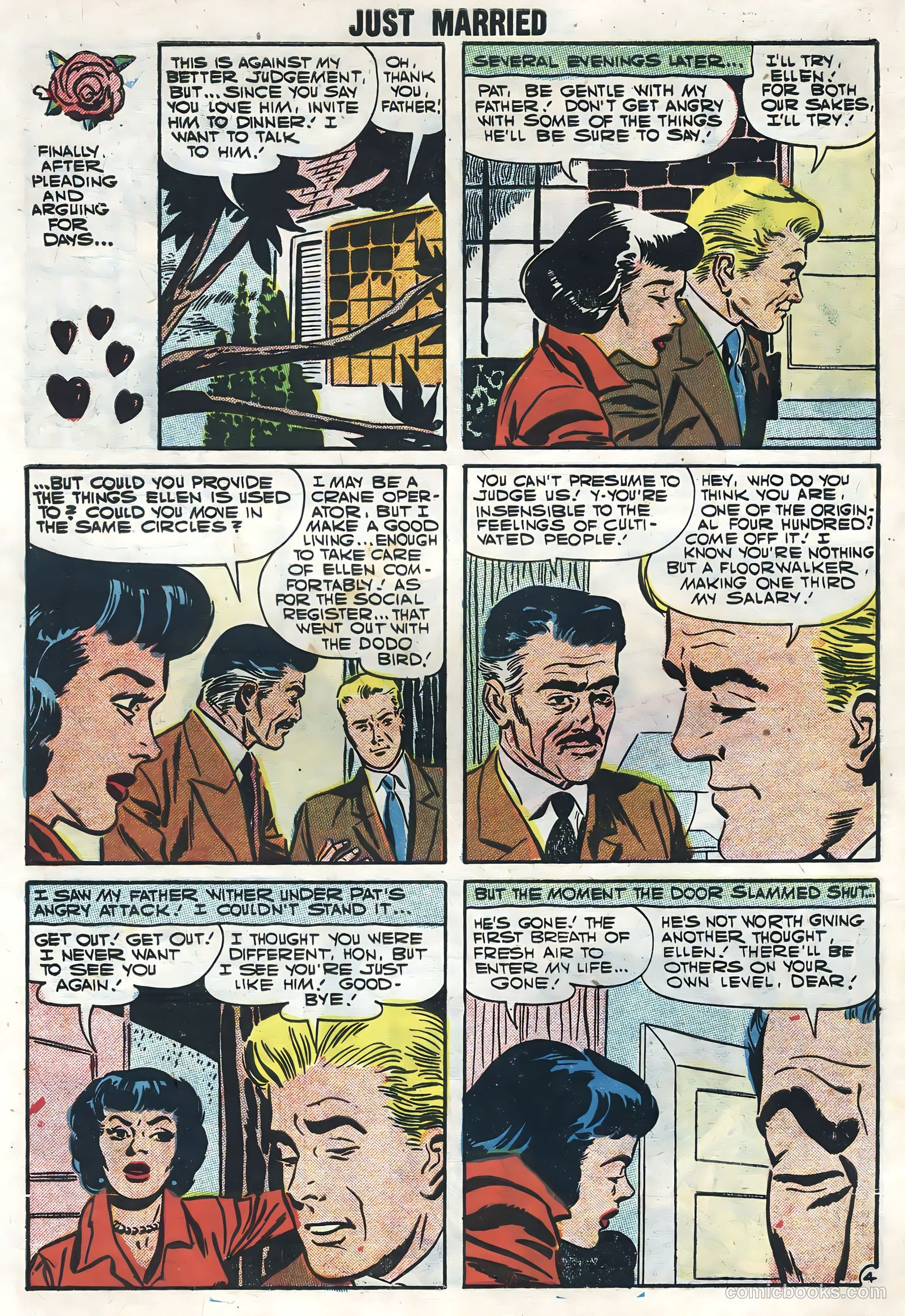 Just Married #1 (1958) — page 30 of 36