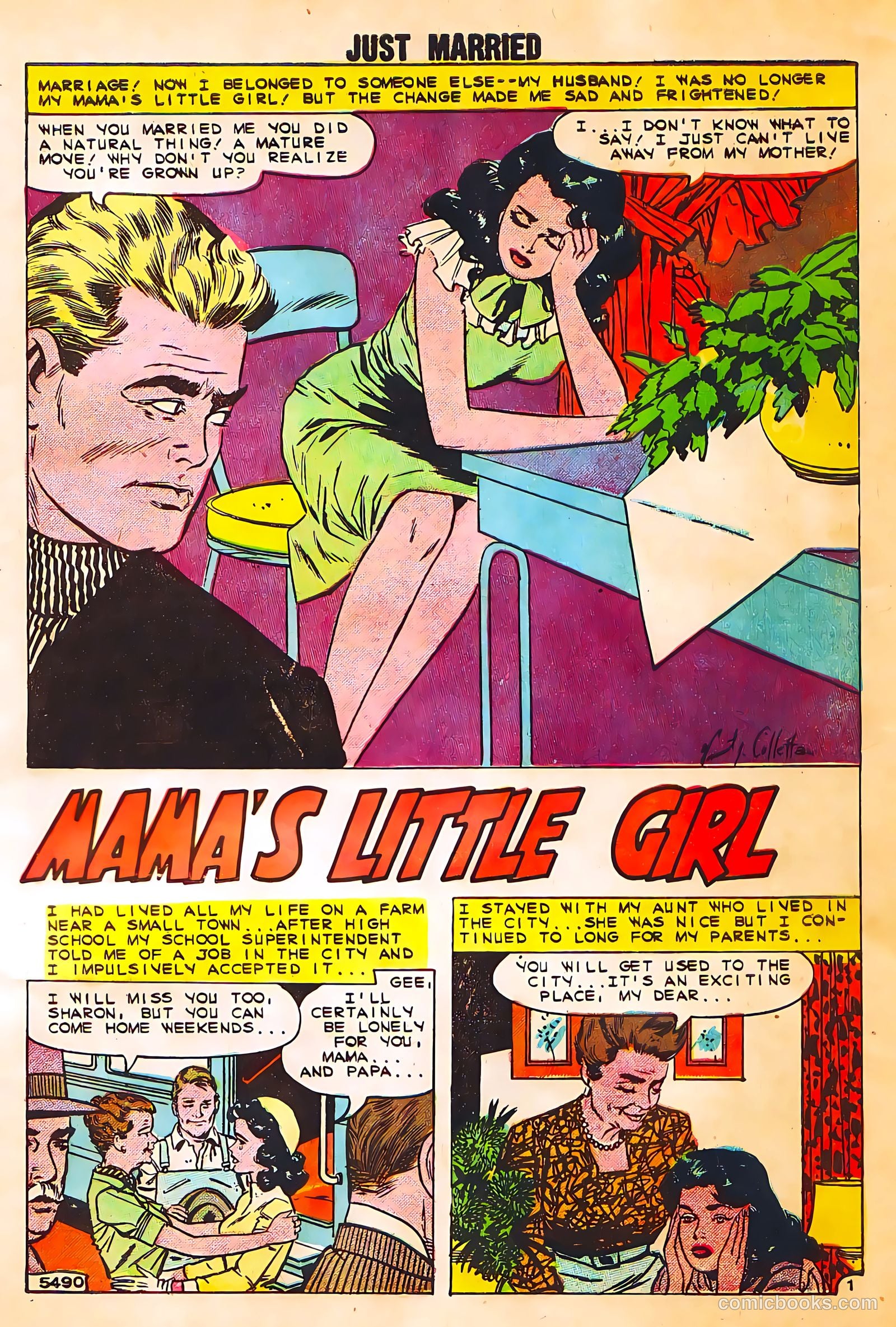 Just Married #10 (1959) — page 3 of 36