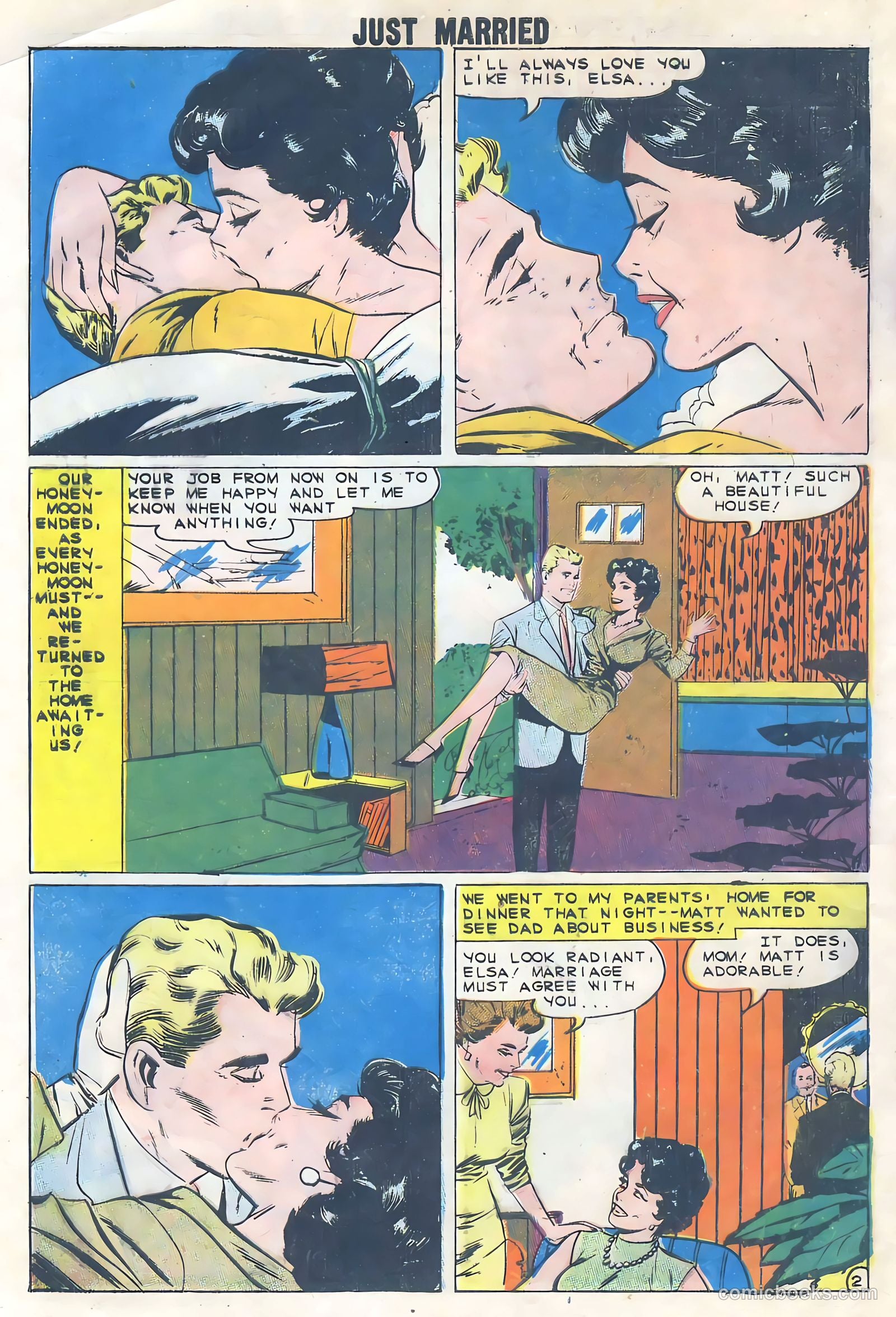 Just Married #11 (1959) — page 4 of 36