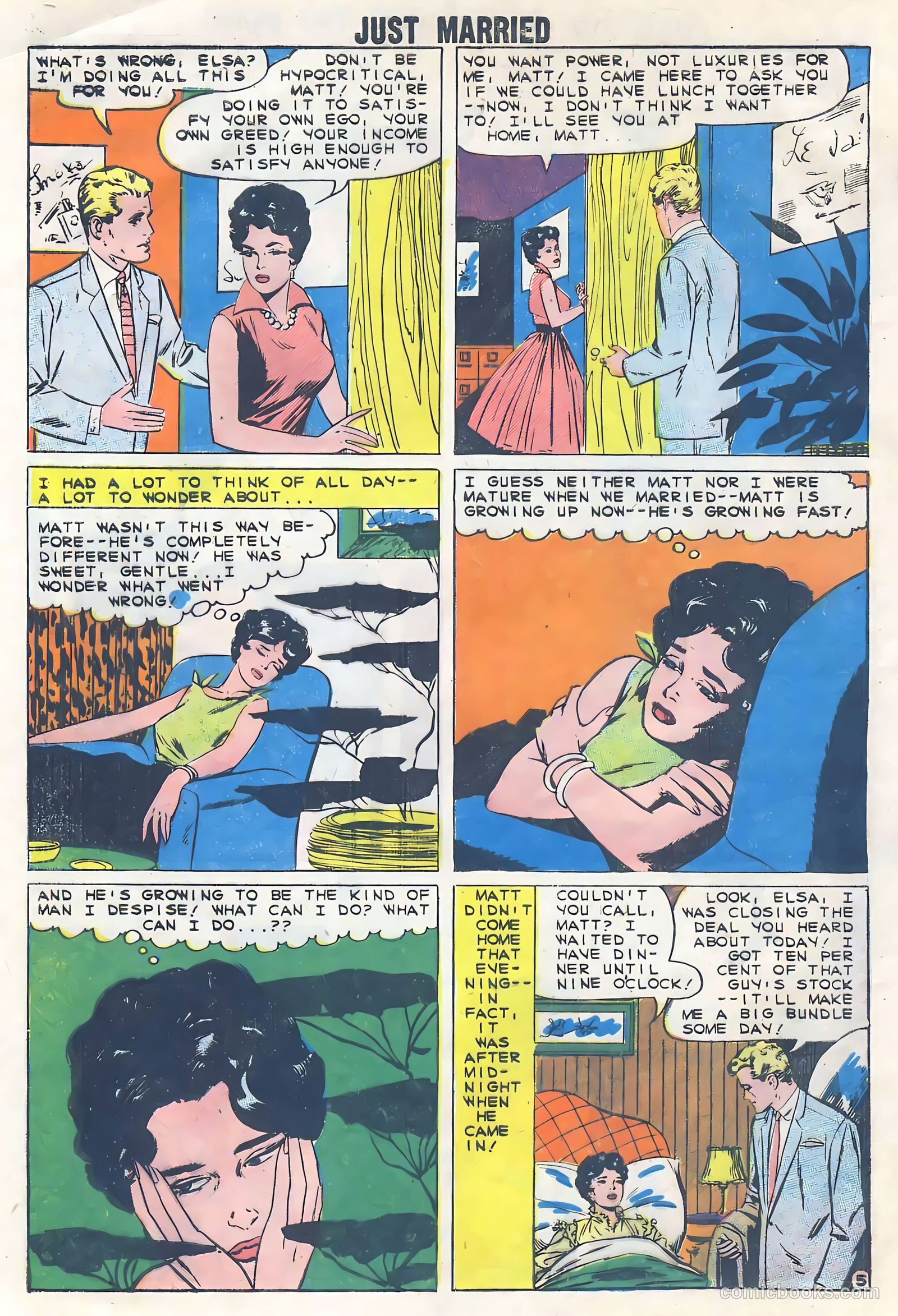 Just Married #11 (1959) — page 8 of 36