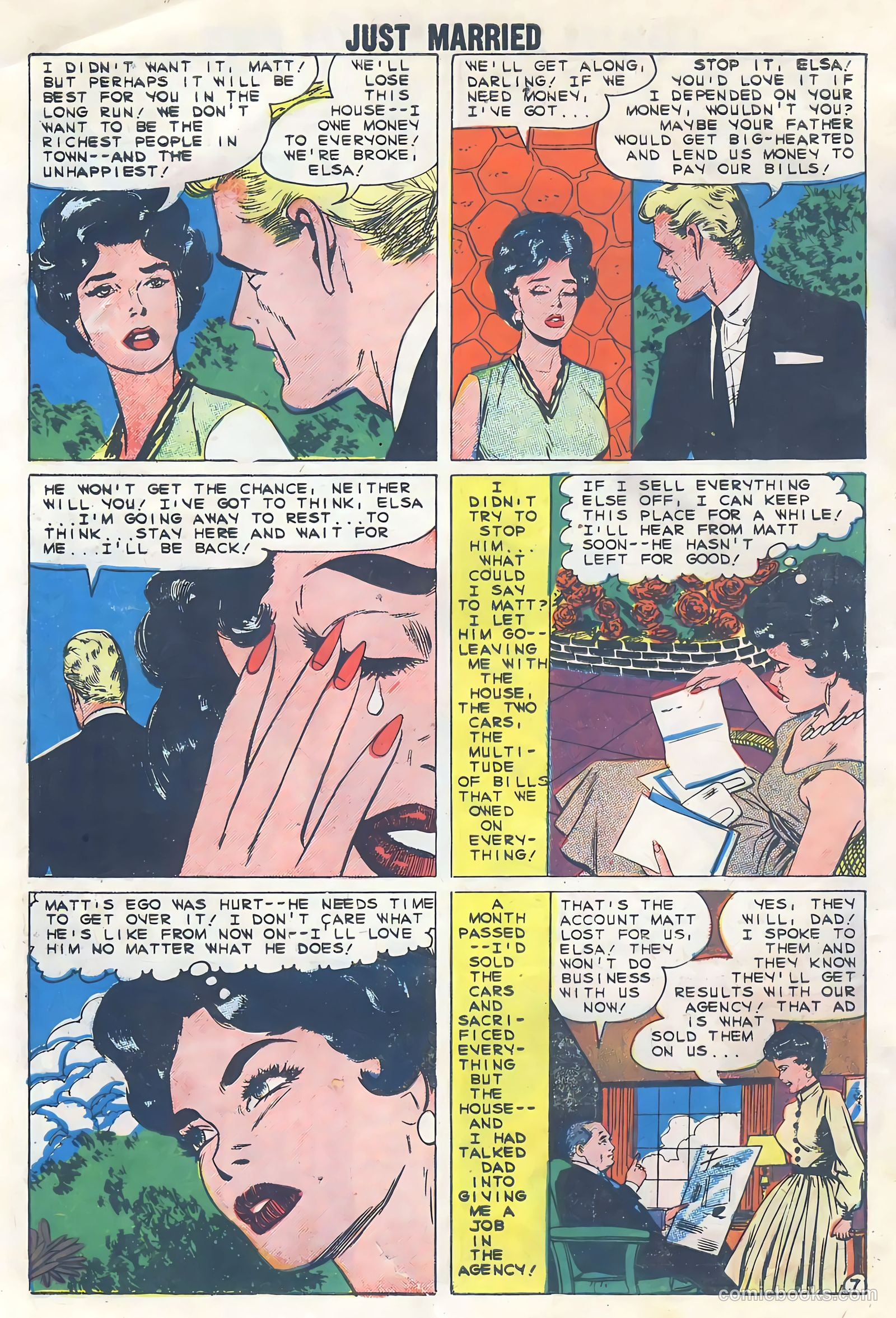 Just Married #11 (1959) — page 10 of 36