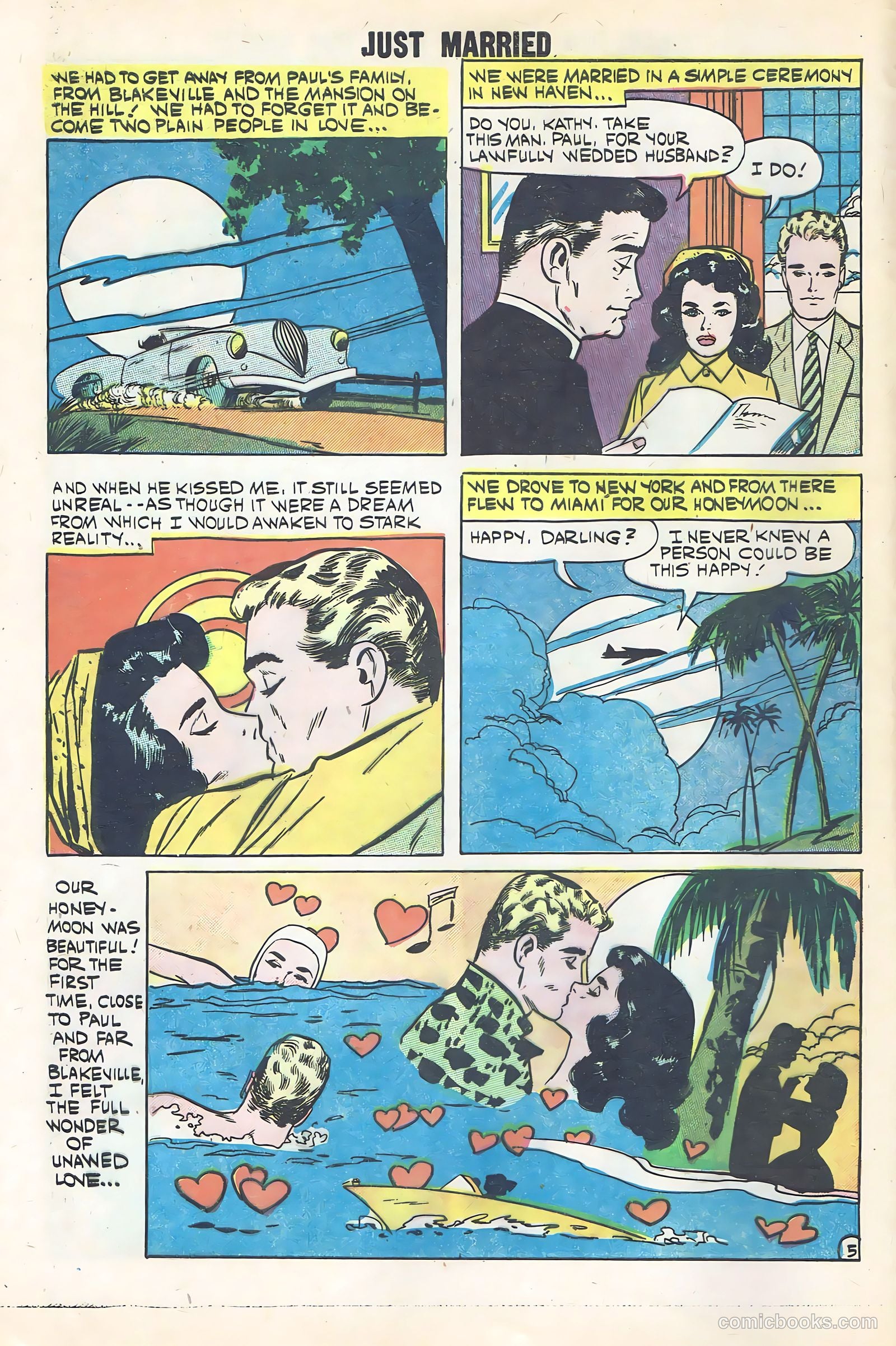 Just Married #13 (1960) — page 8 of 36