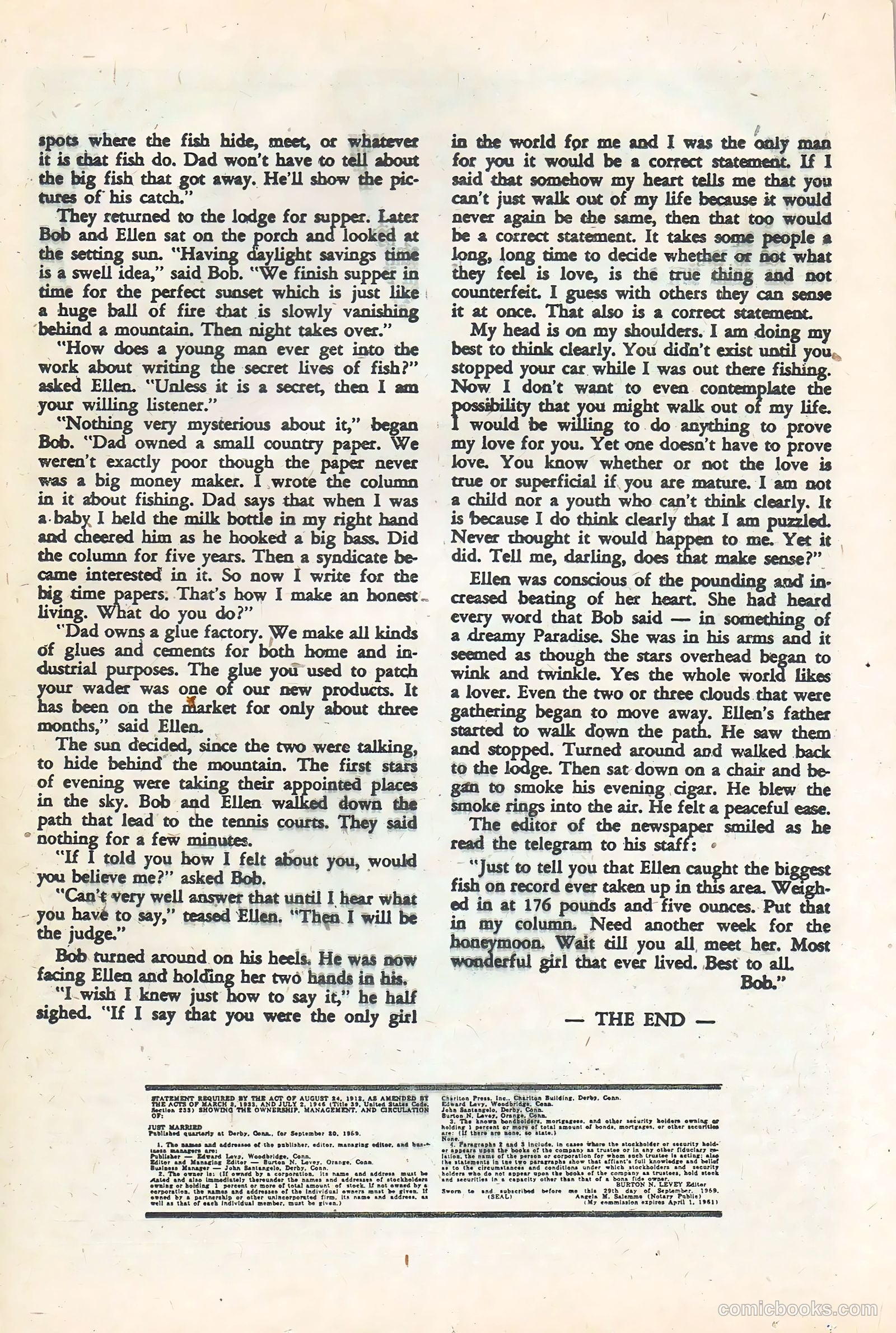 Just Married #13 (1960) — page 21 of 36