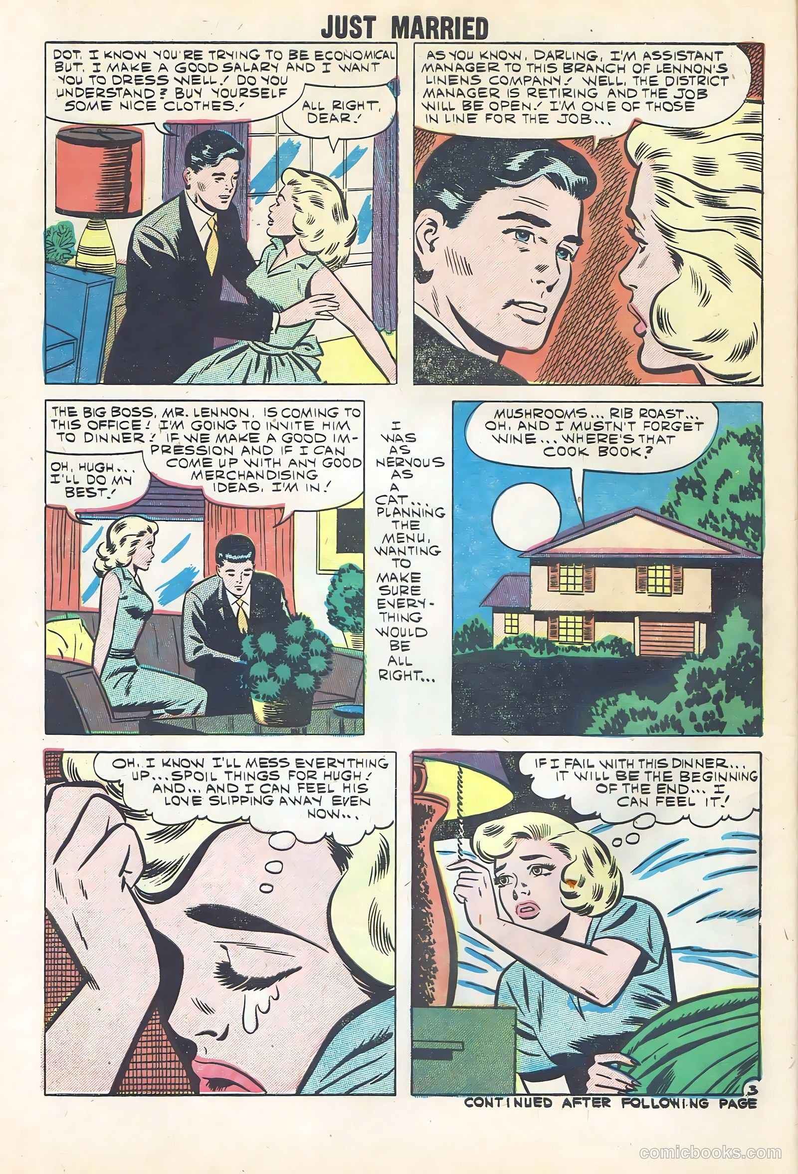 Just Married #13 (1960) — page 30 of 36