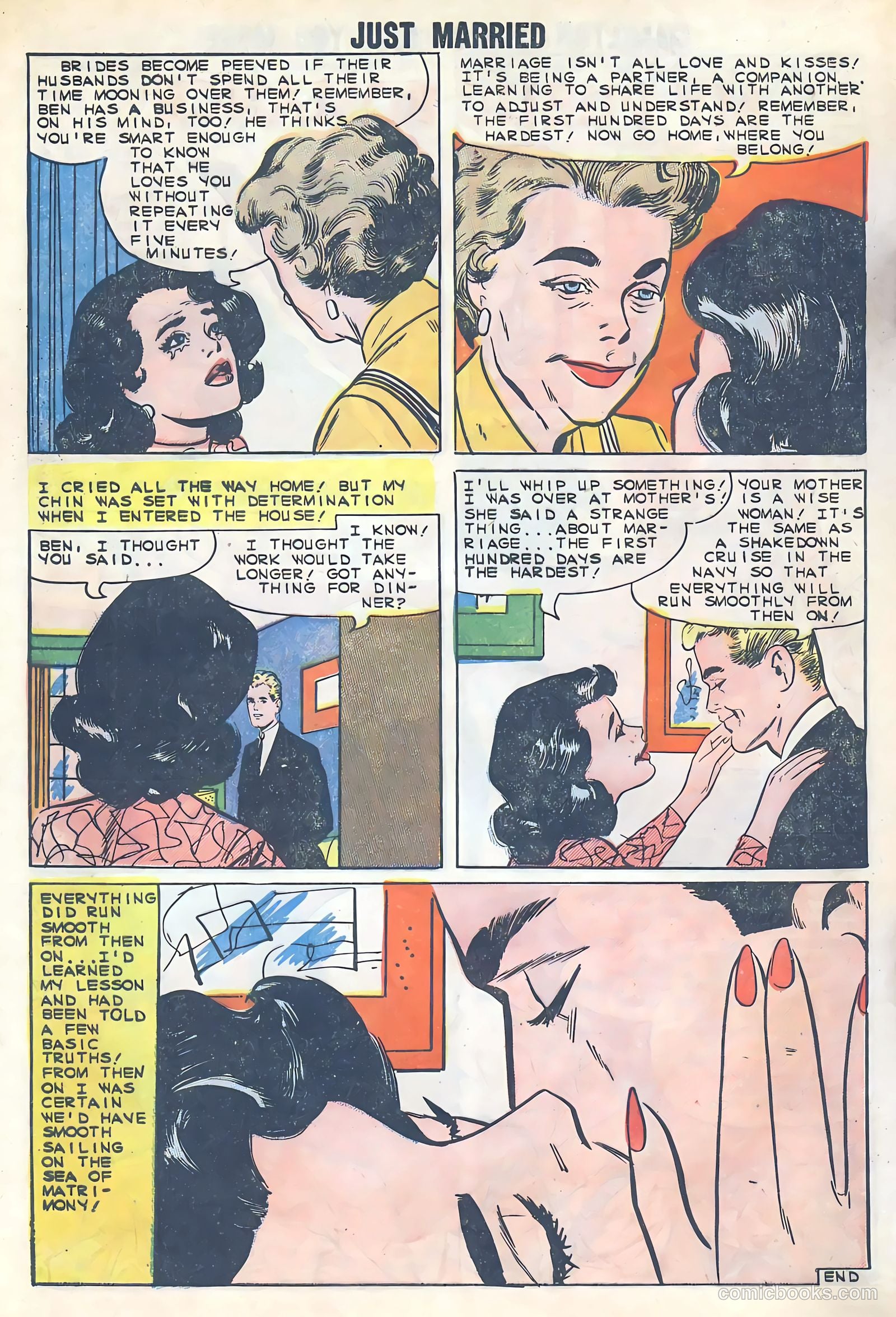 Just Married #15 (1960) — page 8 of 36