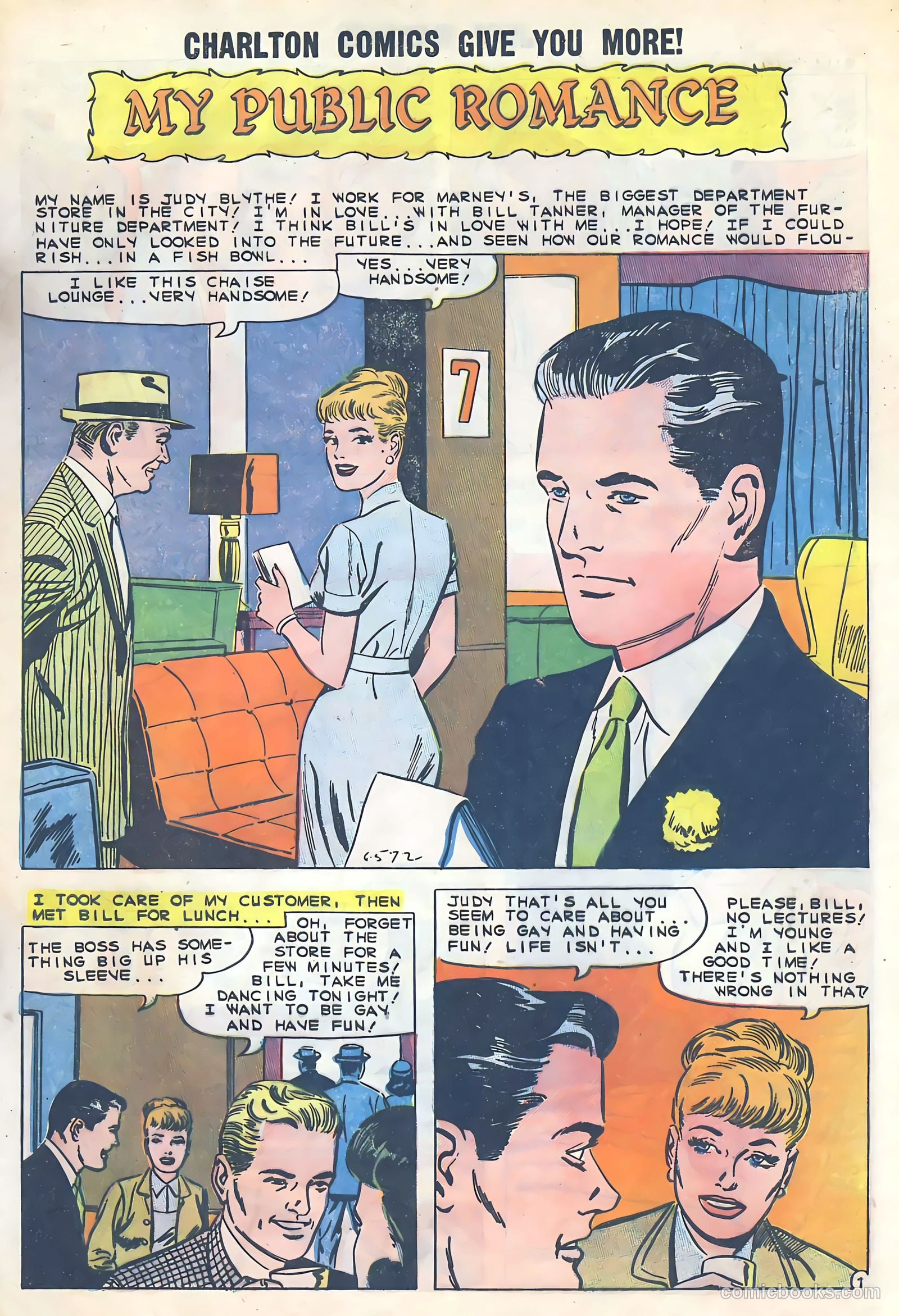Just Married #15 (1960) — page 9 of 36