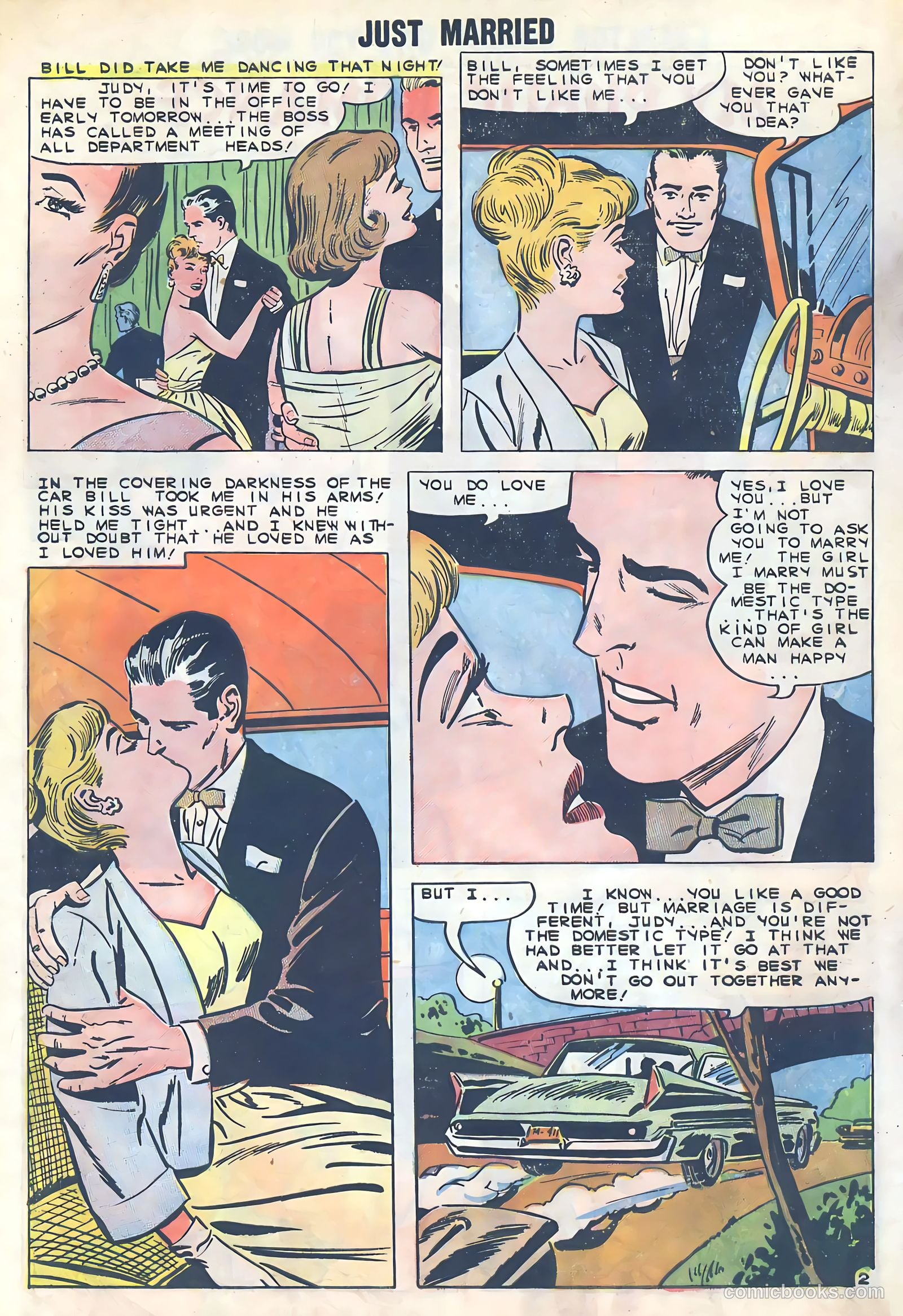 Just Married #15 (1960) — page 10 of 36