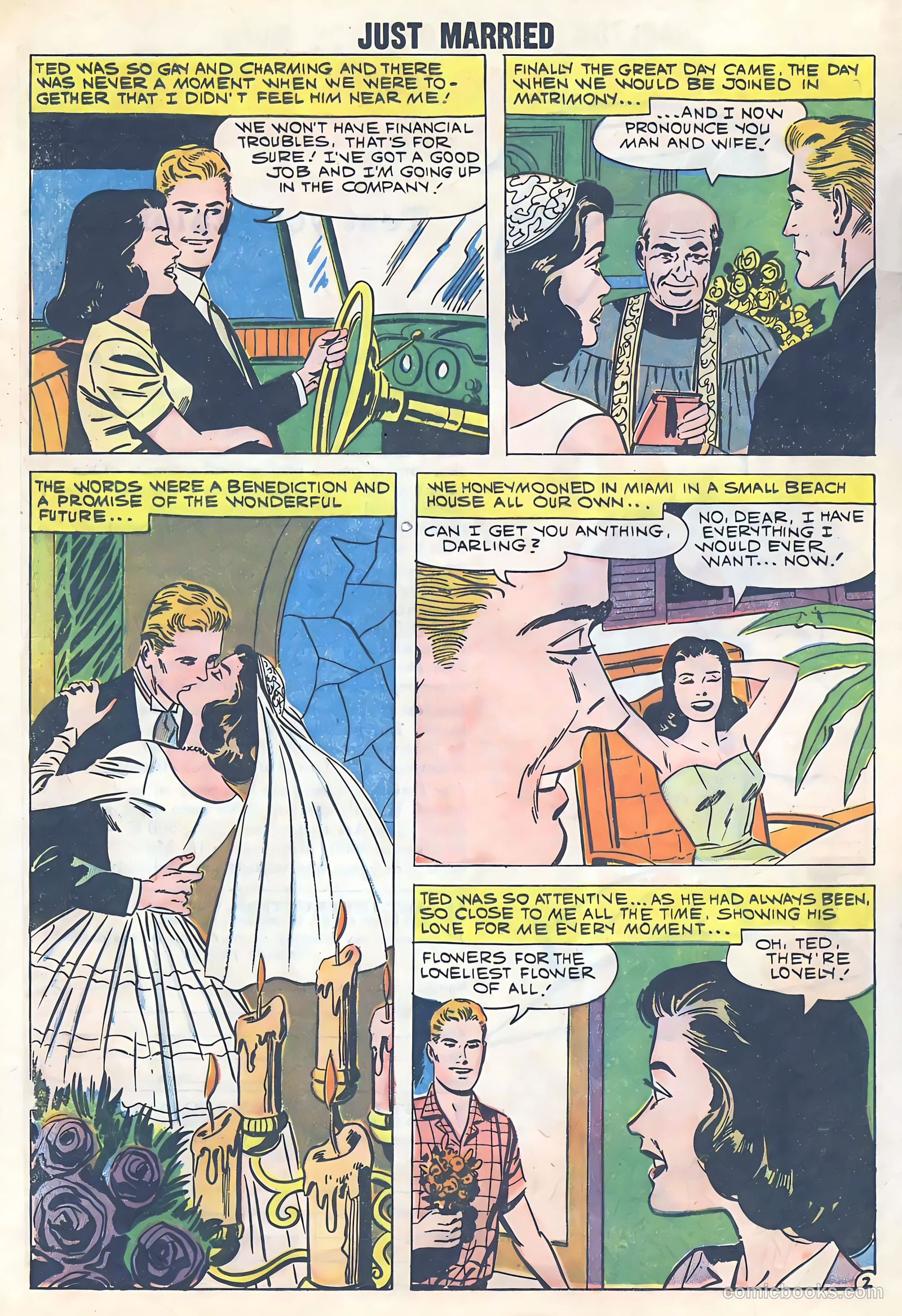 Just Married #15 (1960) — page 16 of 36
