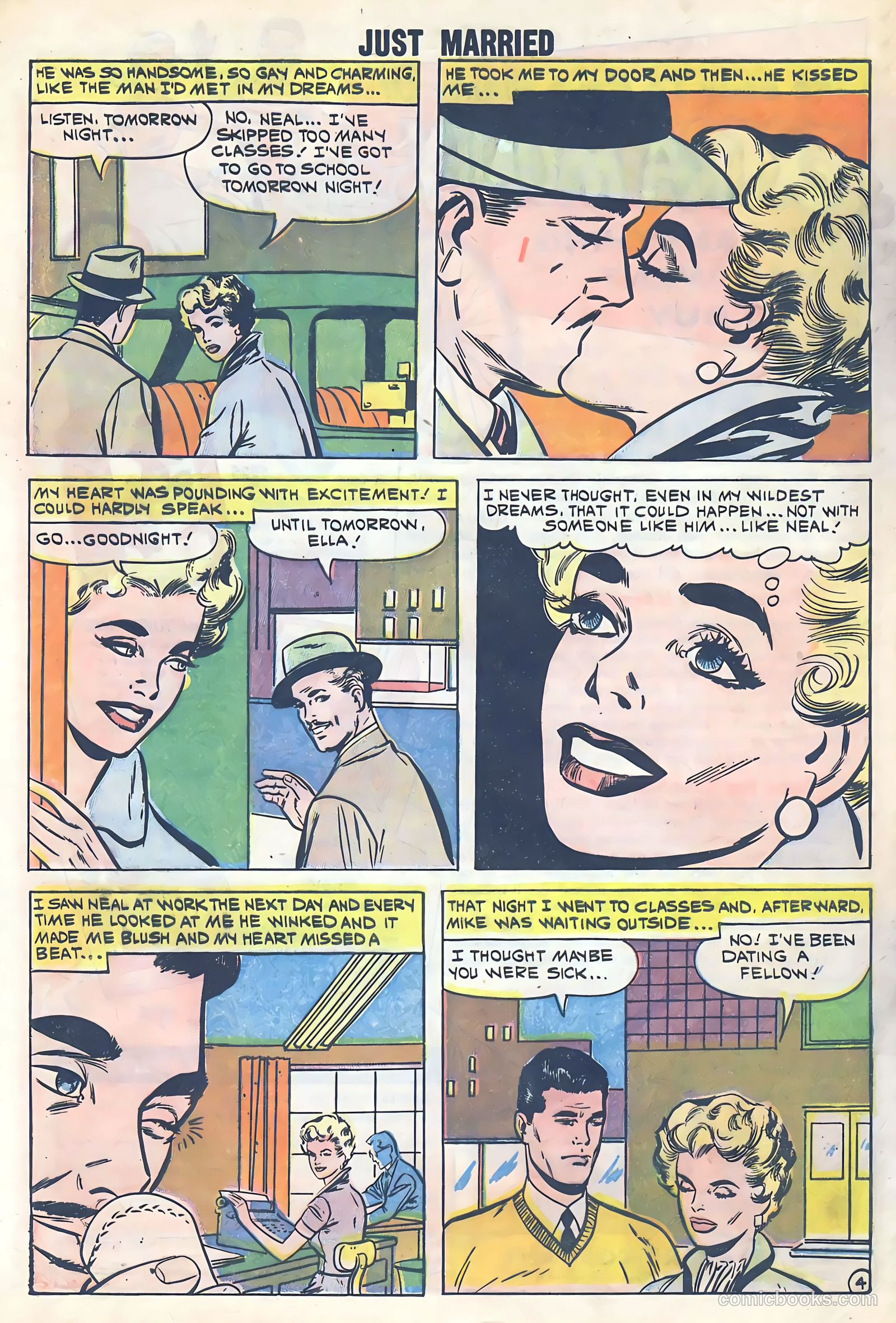 Just Married #15 (1960) — page 32 of 36