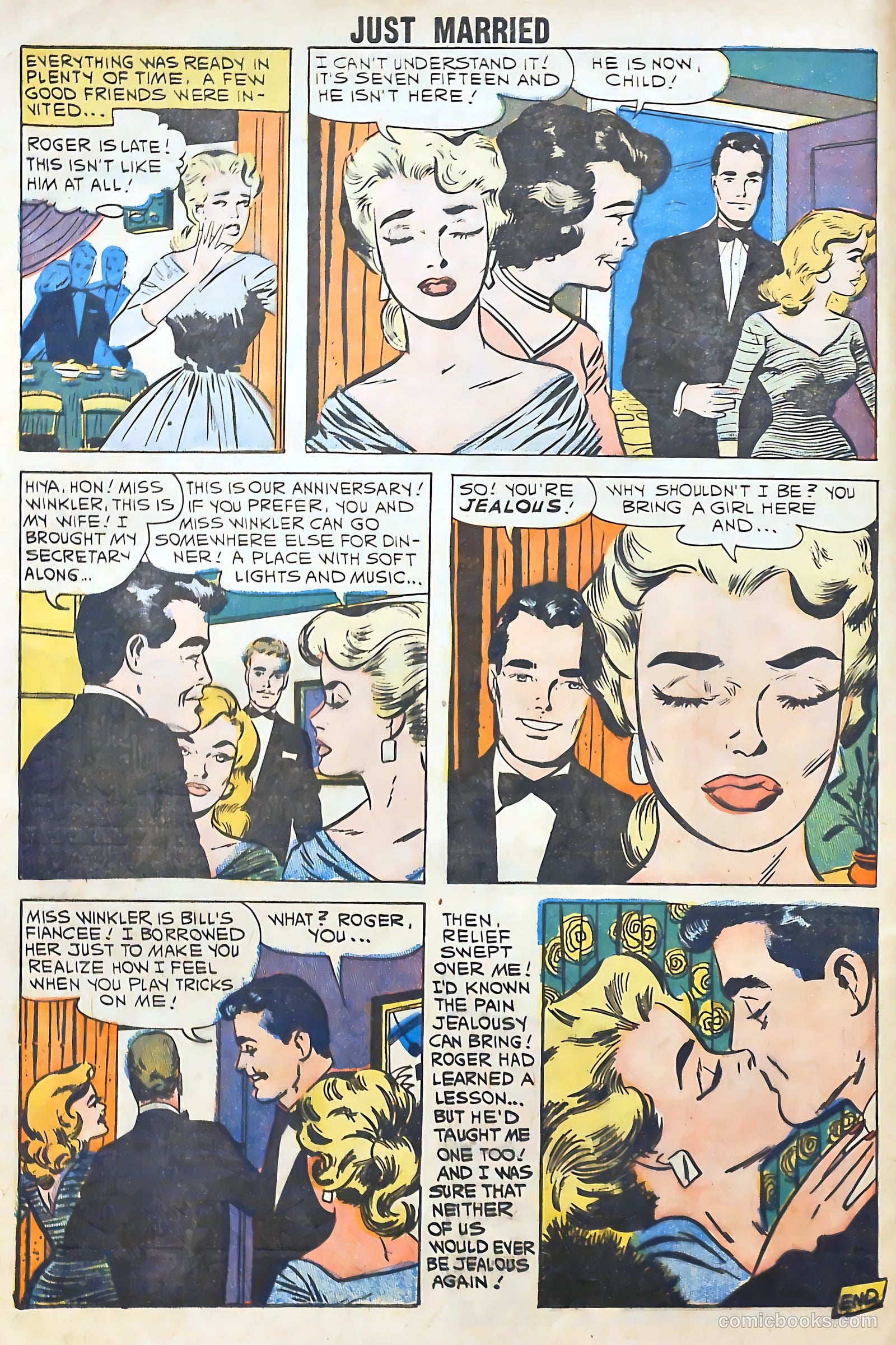 Just Married #16 (1960) — page 8 of 36