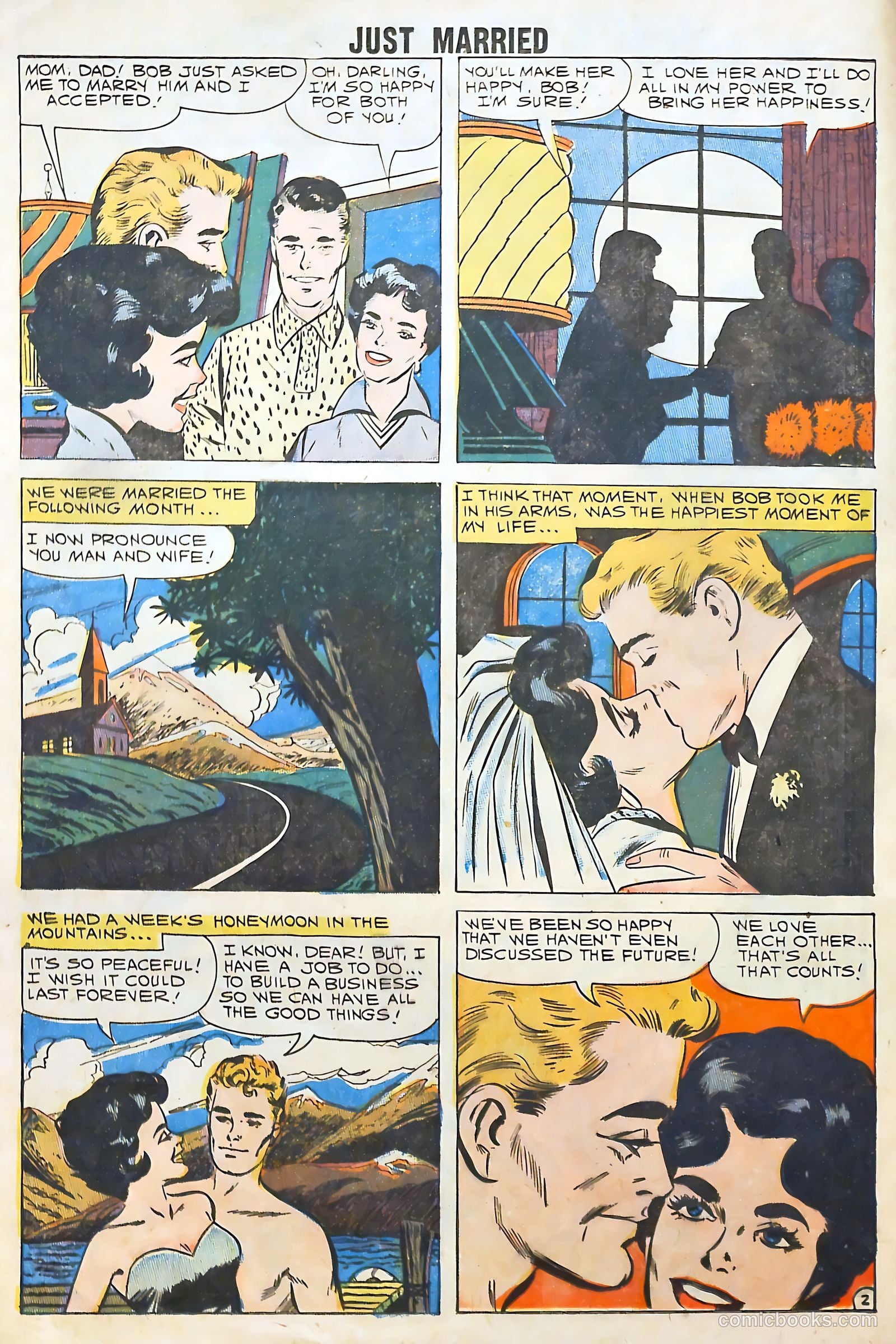 Just Married #16 (1960) — page 12 of 36