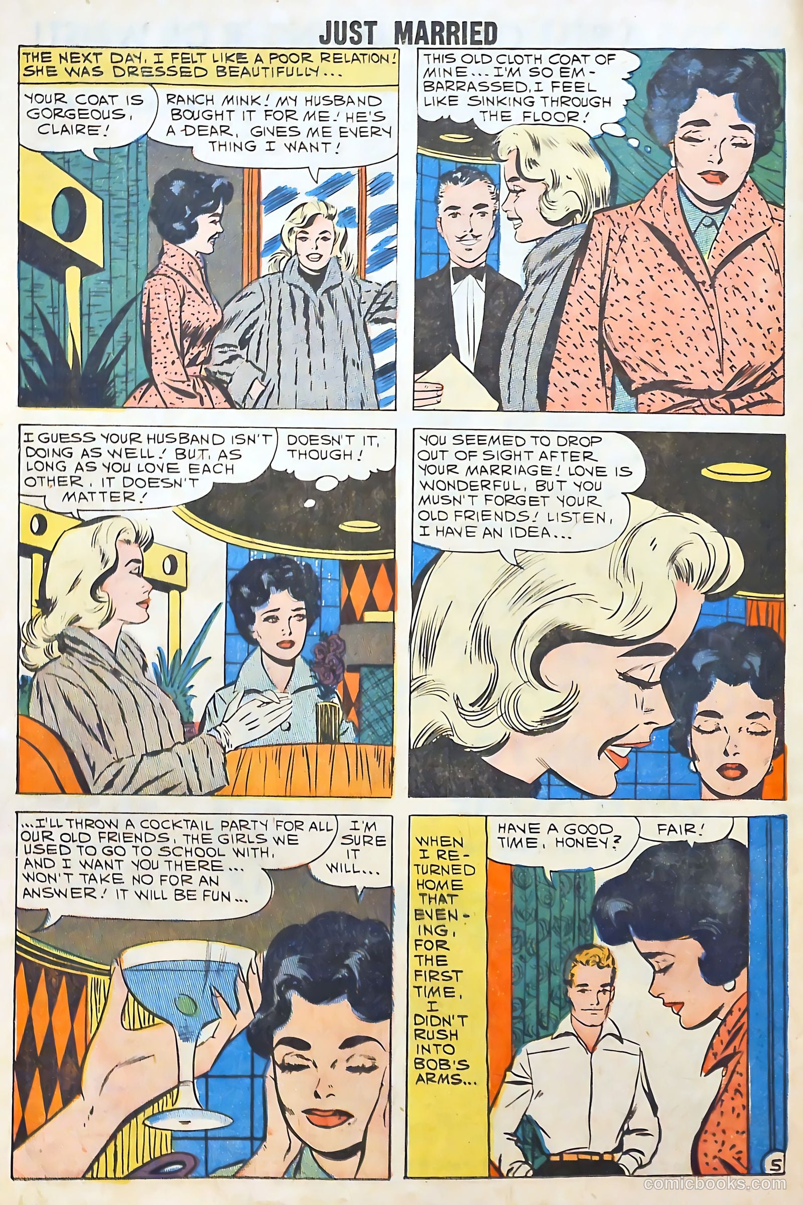 Just Married #16 (1960) — page 16 of 36