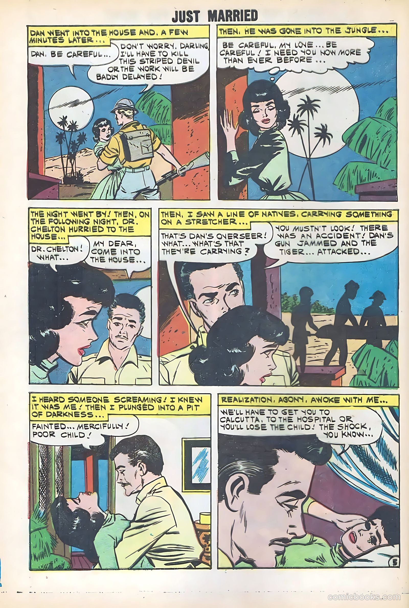 Just Married #17 (1960) — page 8 of 36