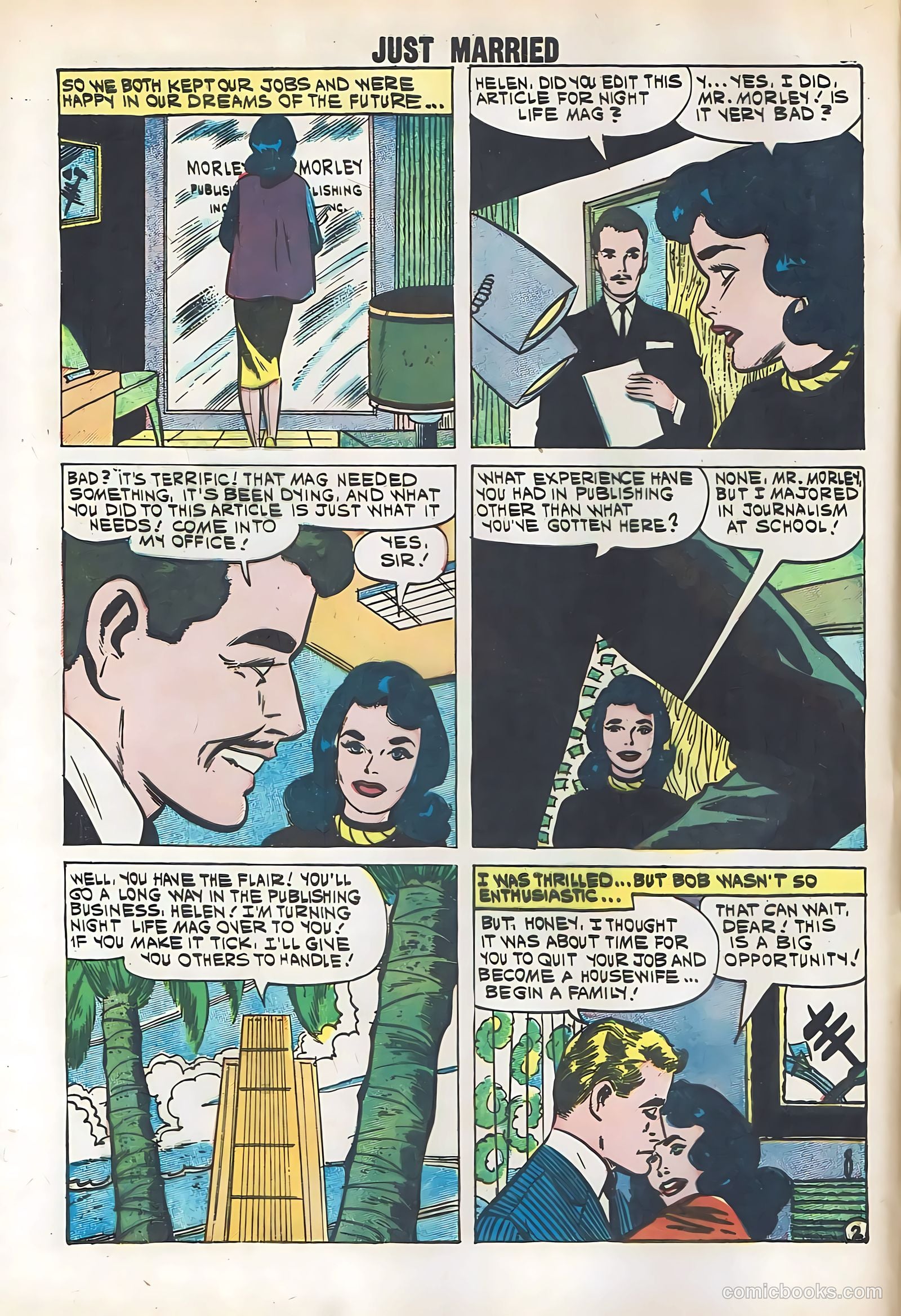 Just Married #18 (1961) — page 4 of 36