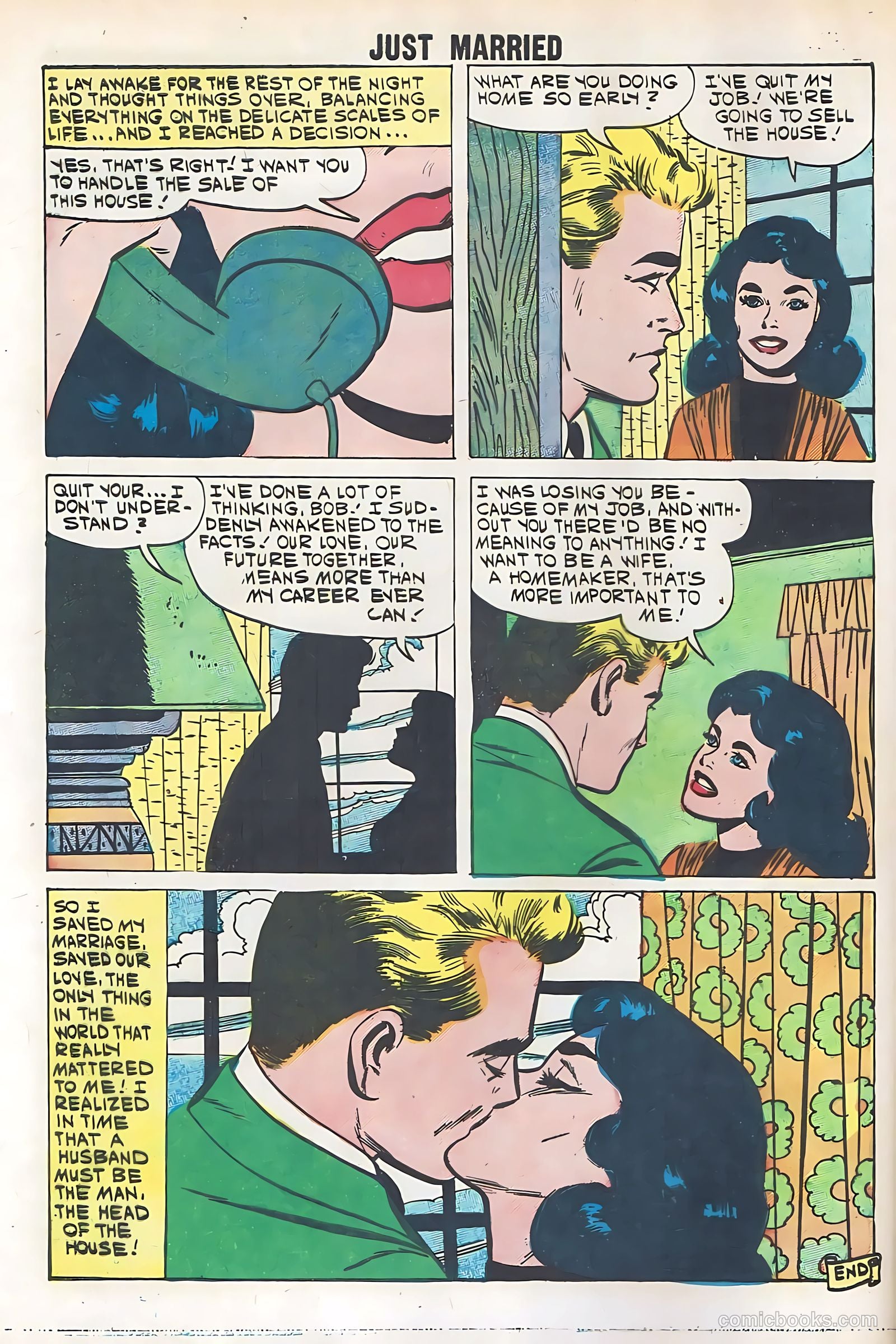 Just Married #18 (1961) — page 8 of 36