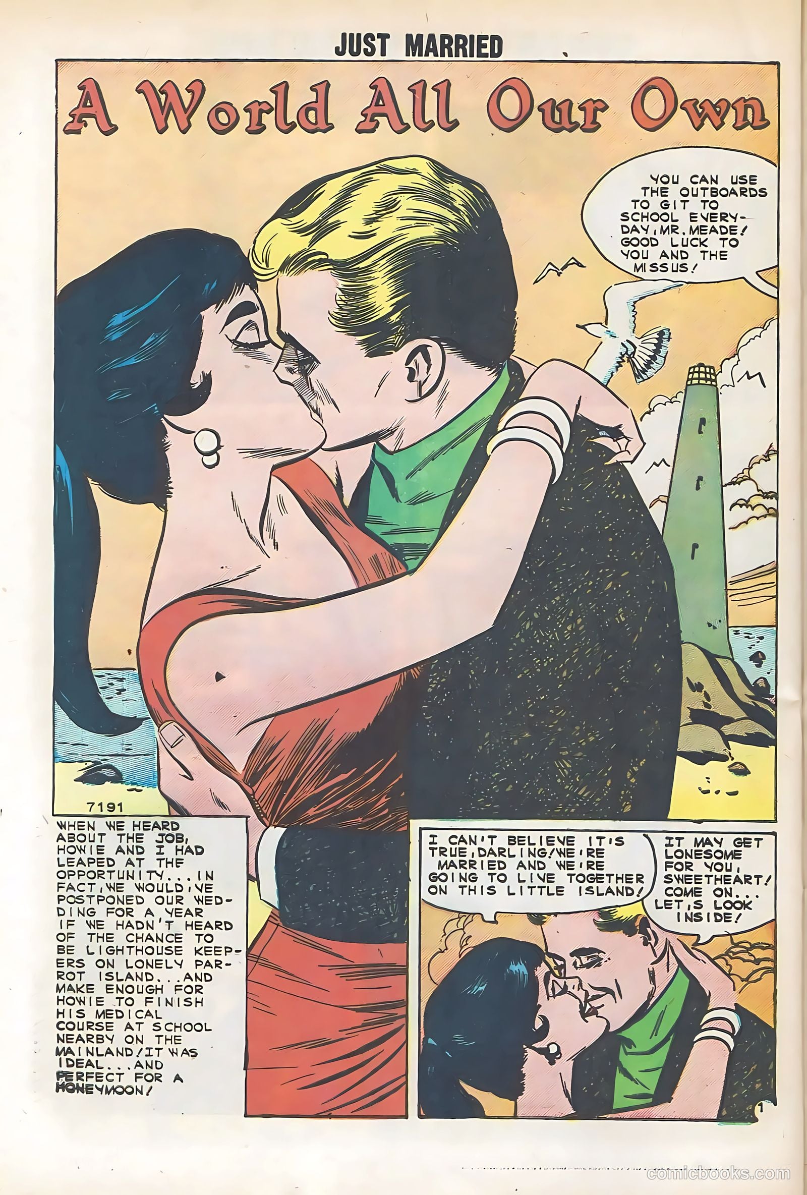 Just Married #18 (1961) — page 28 of 36