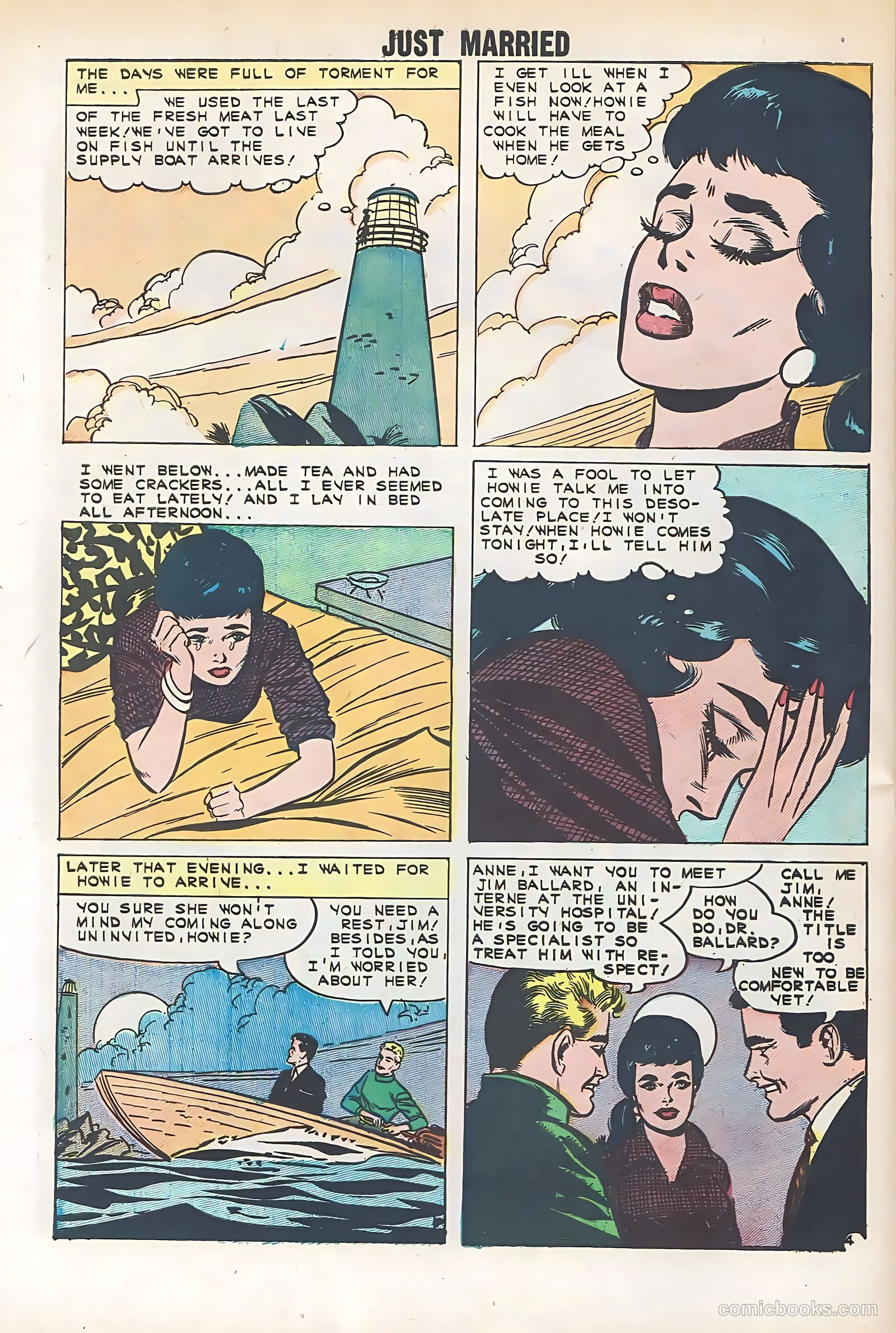Just Married #18 (1961) — page 32 of 36