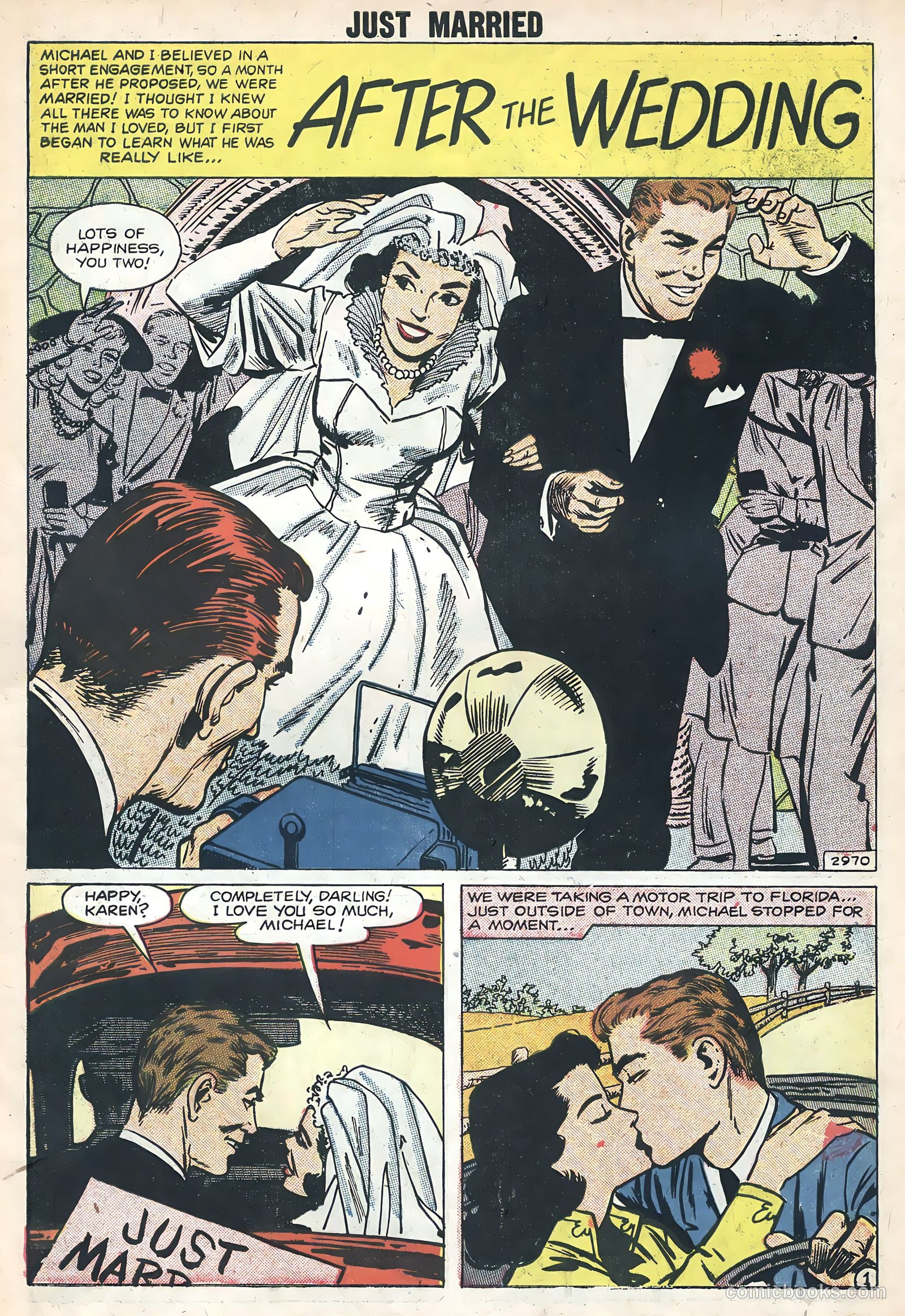 Just Married #2 (1958) — page 3 of 36