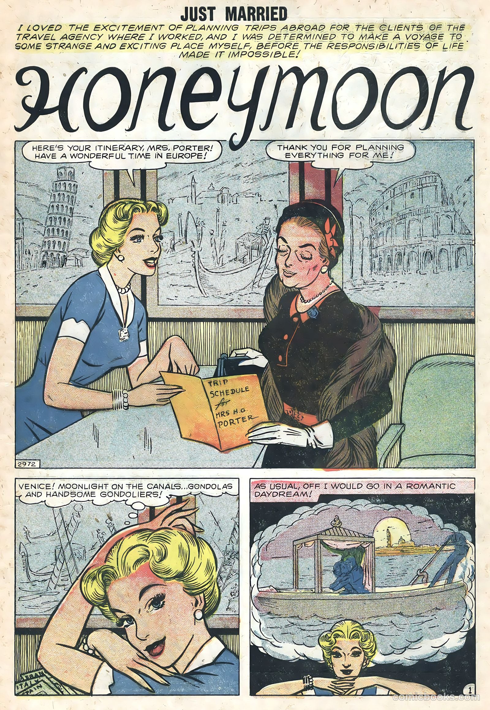 Just Married #2 (1958) — page 9 of 36
