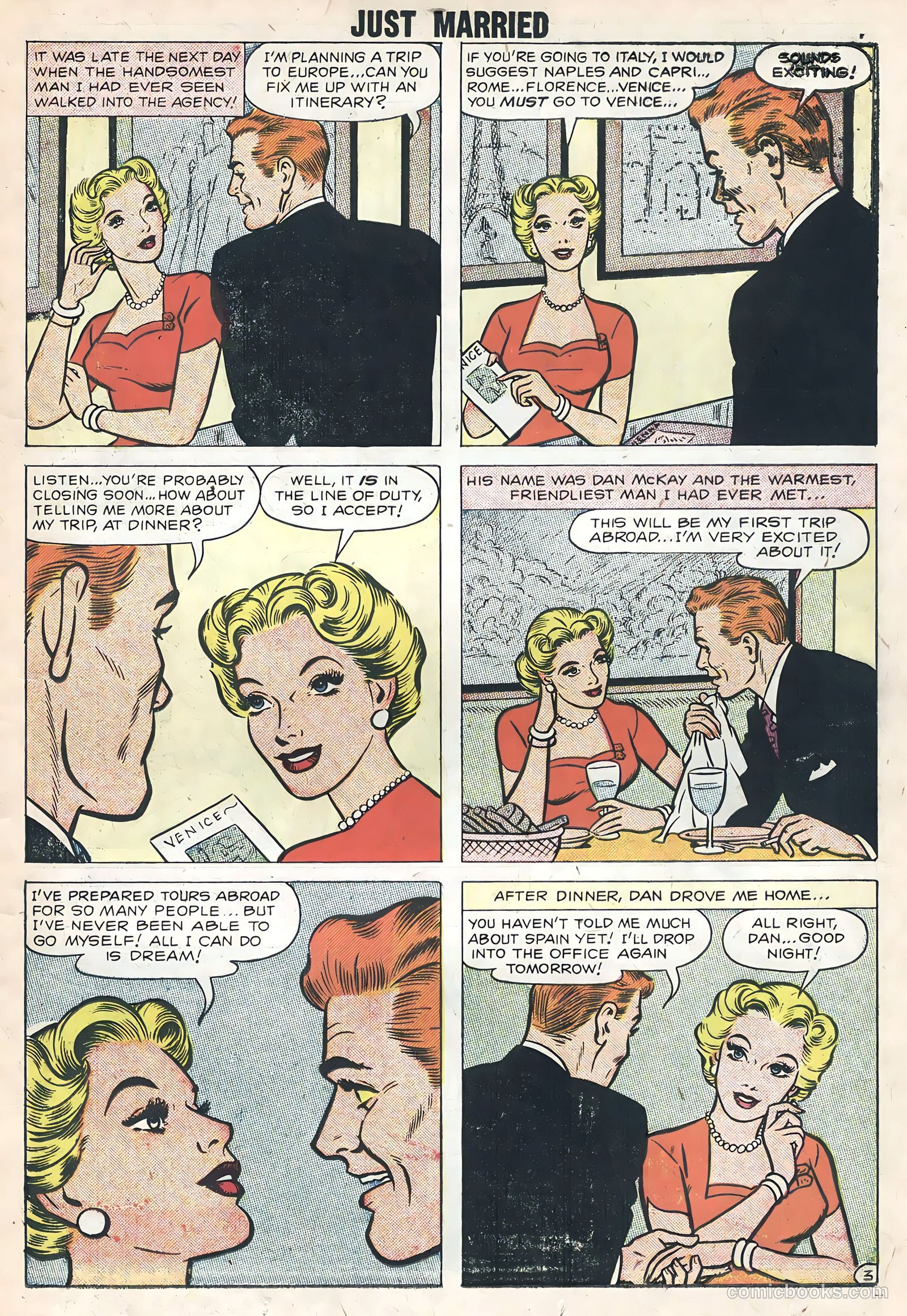 Just Married #2 (1958) — page 11 of 36