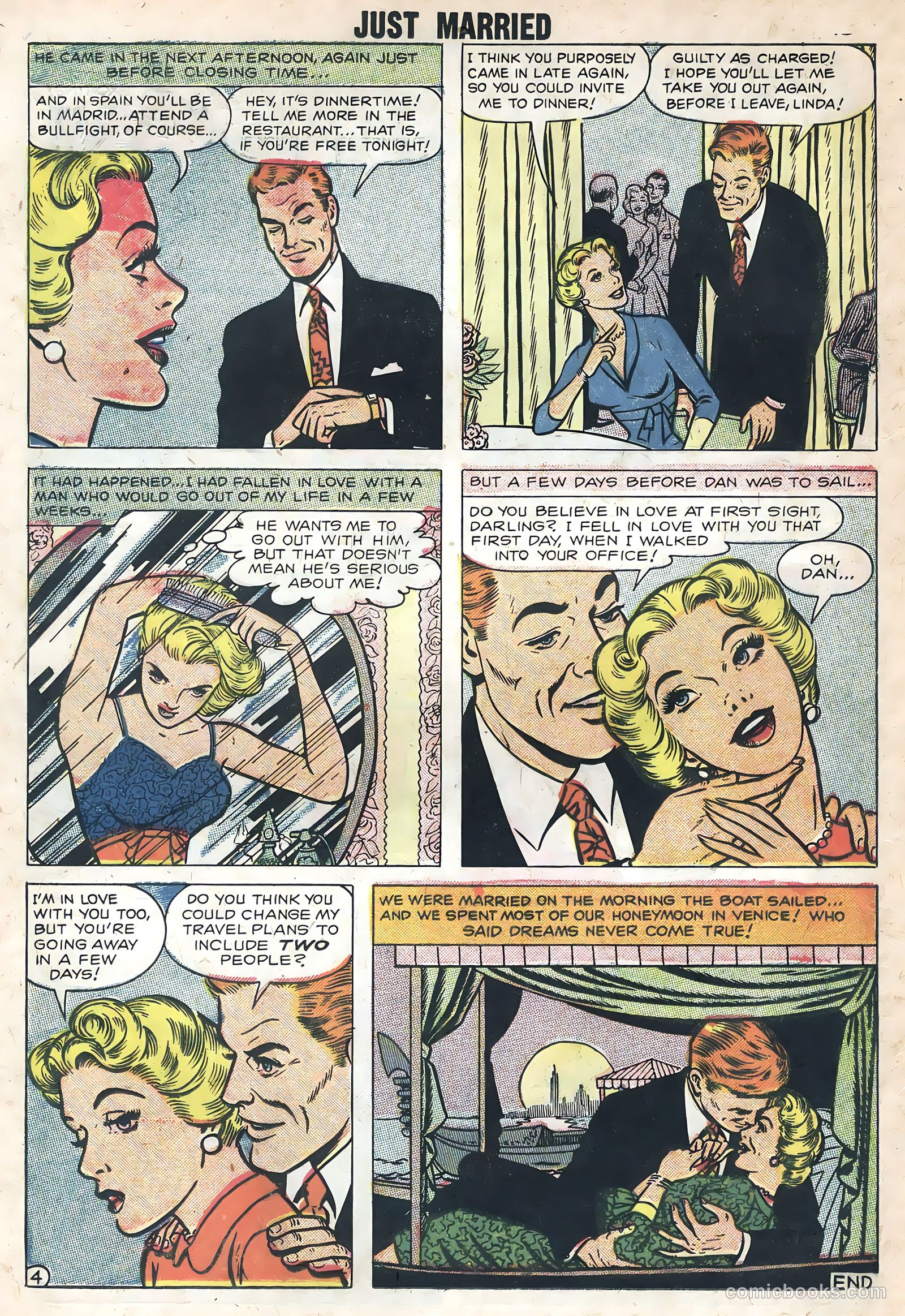 Just Married #2 (1958) — page 12 of 36