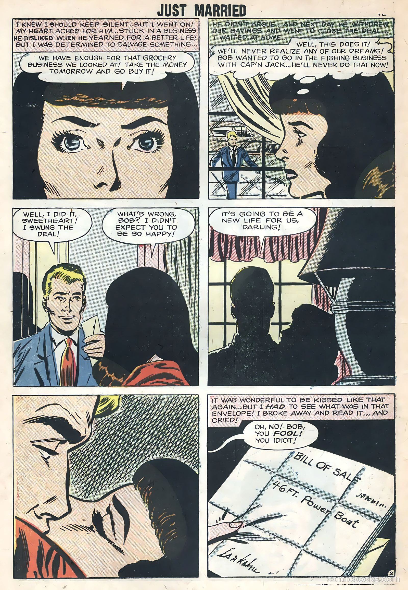 Just Married #2 (1958) — page 14 of 36