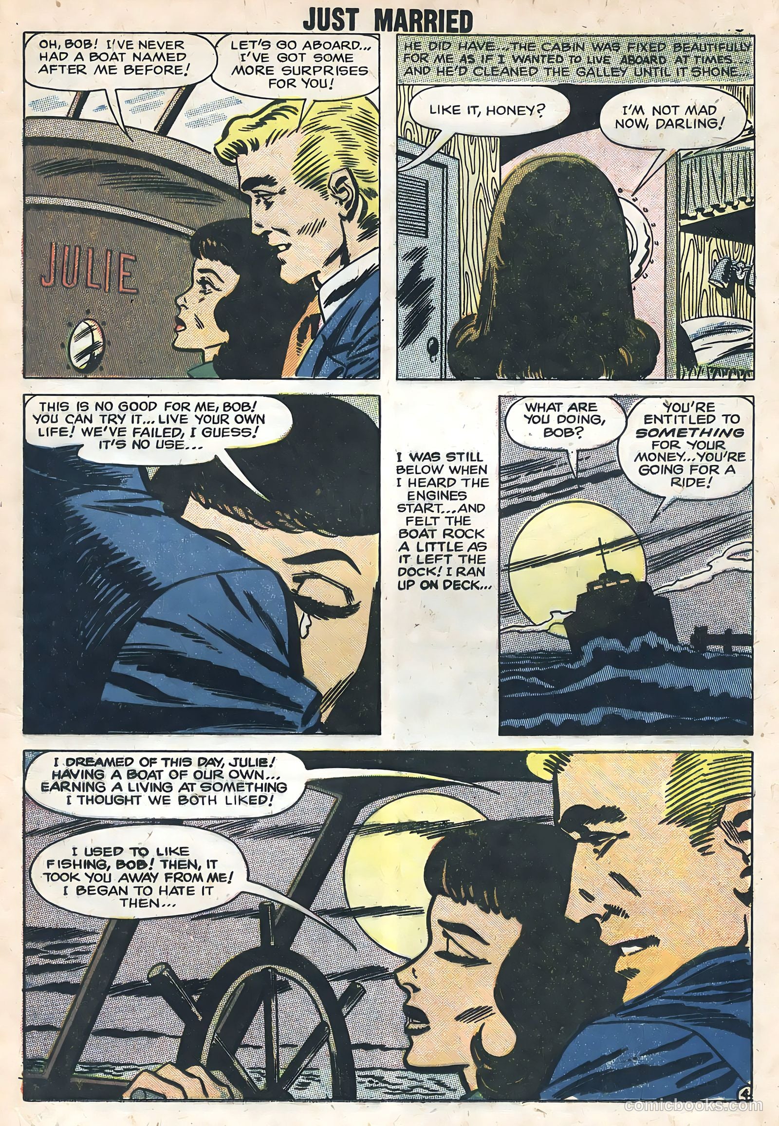 Just Married #2 (1958) — page 17 of 36