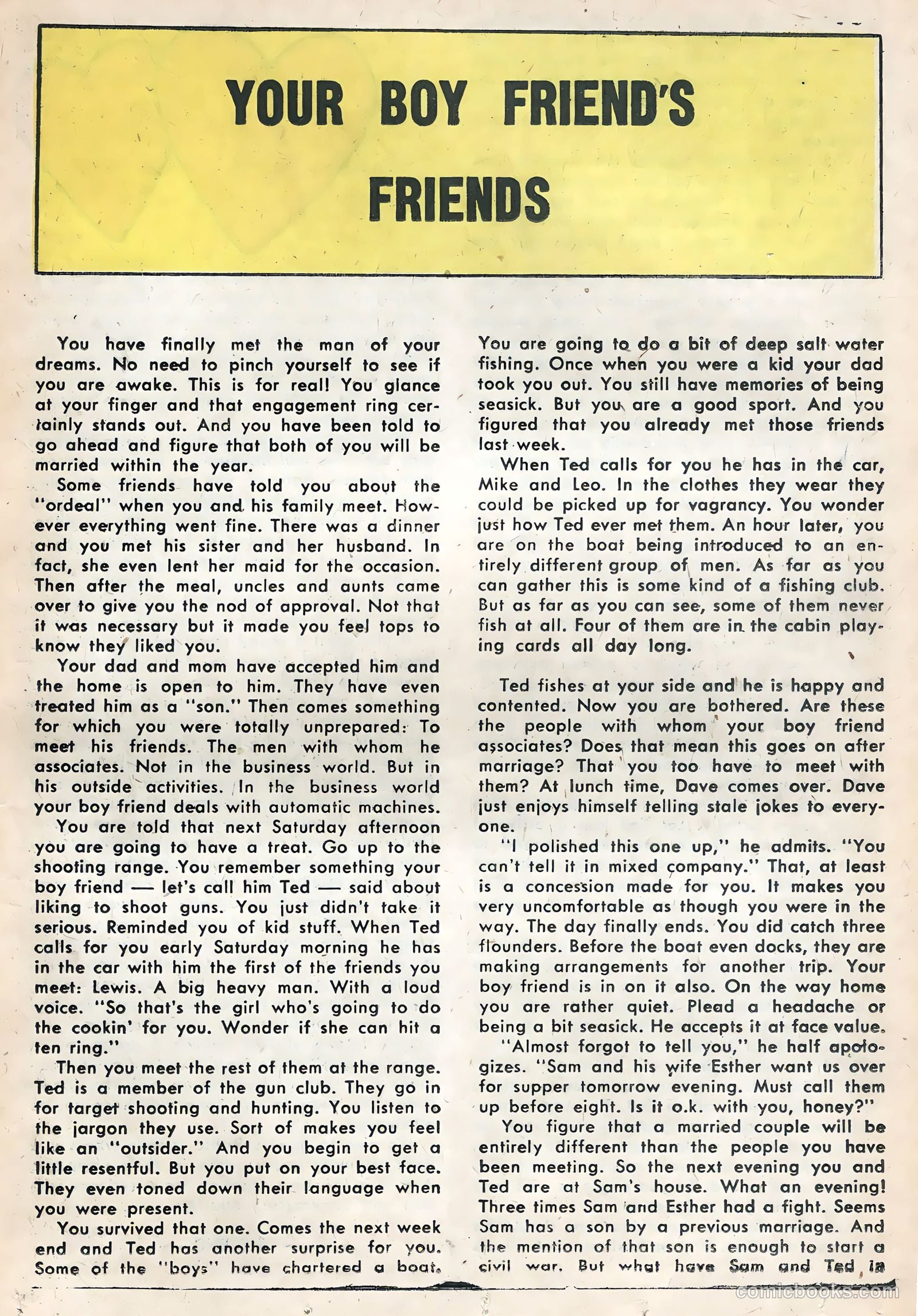 Just Married #2 (1958) — page 19 of 36