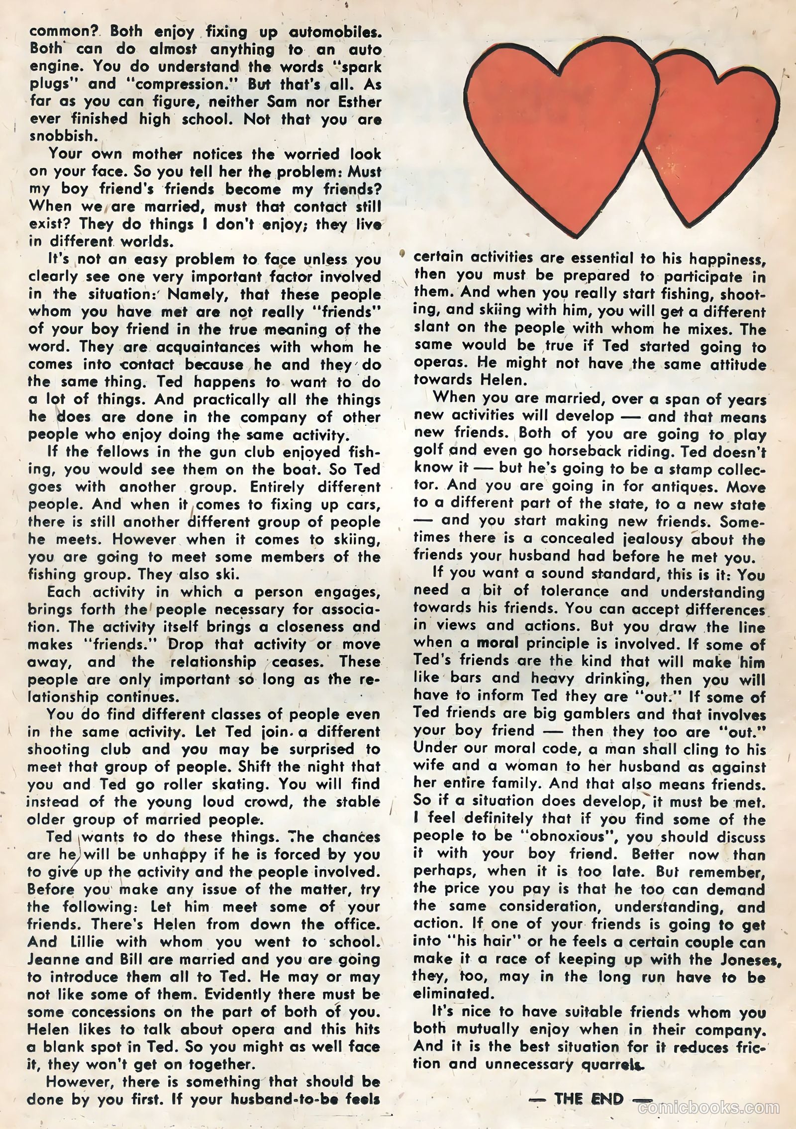 Just Married #2 (1958) — page 20 of 36