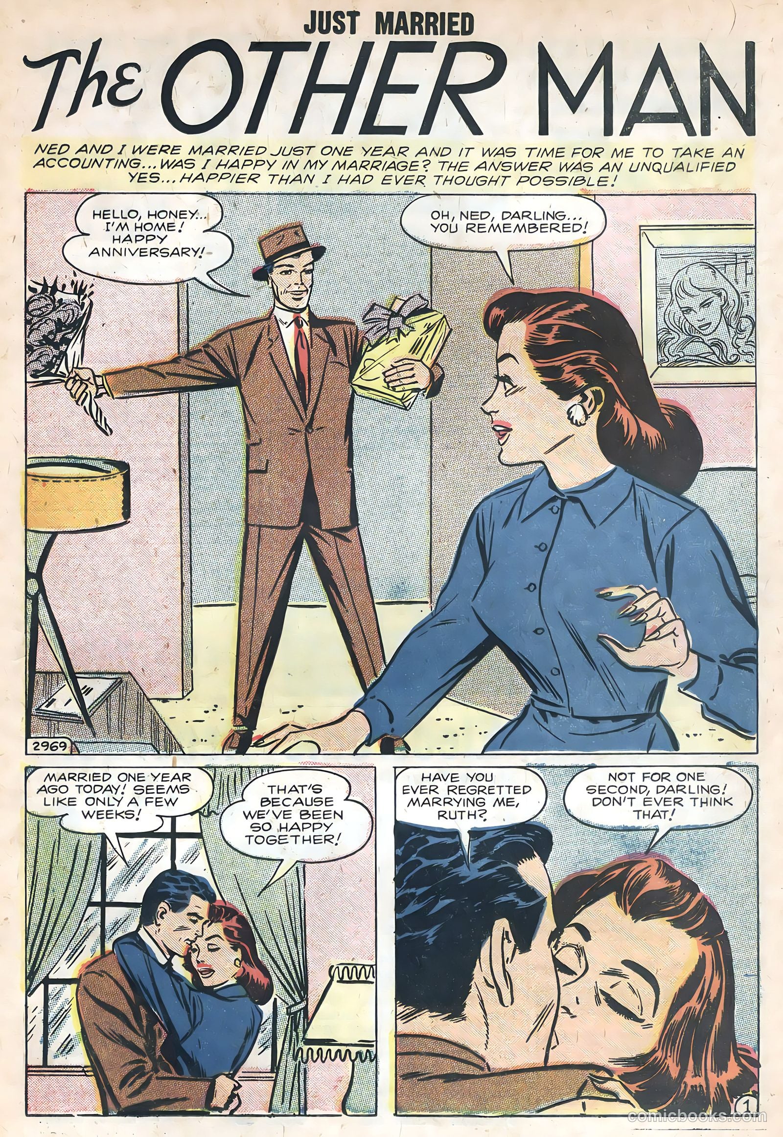 Just Married #2 (1958) — page 21 of 36