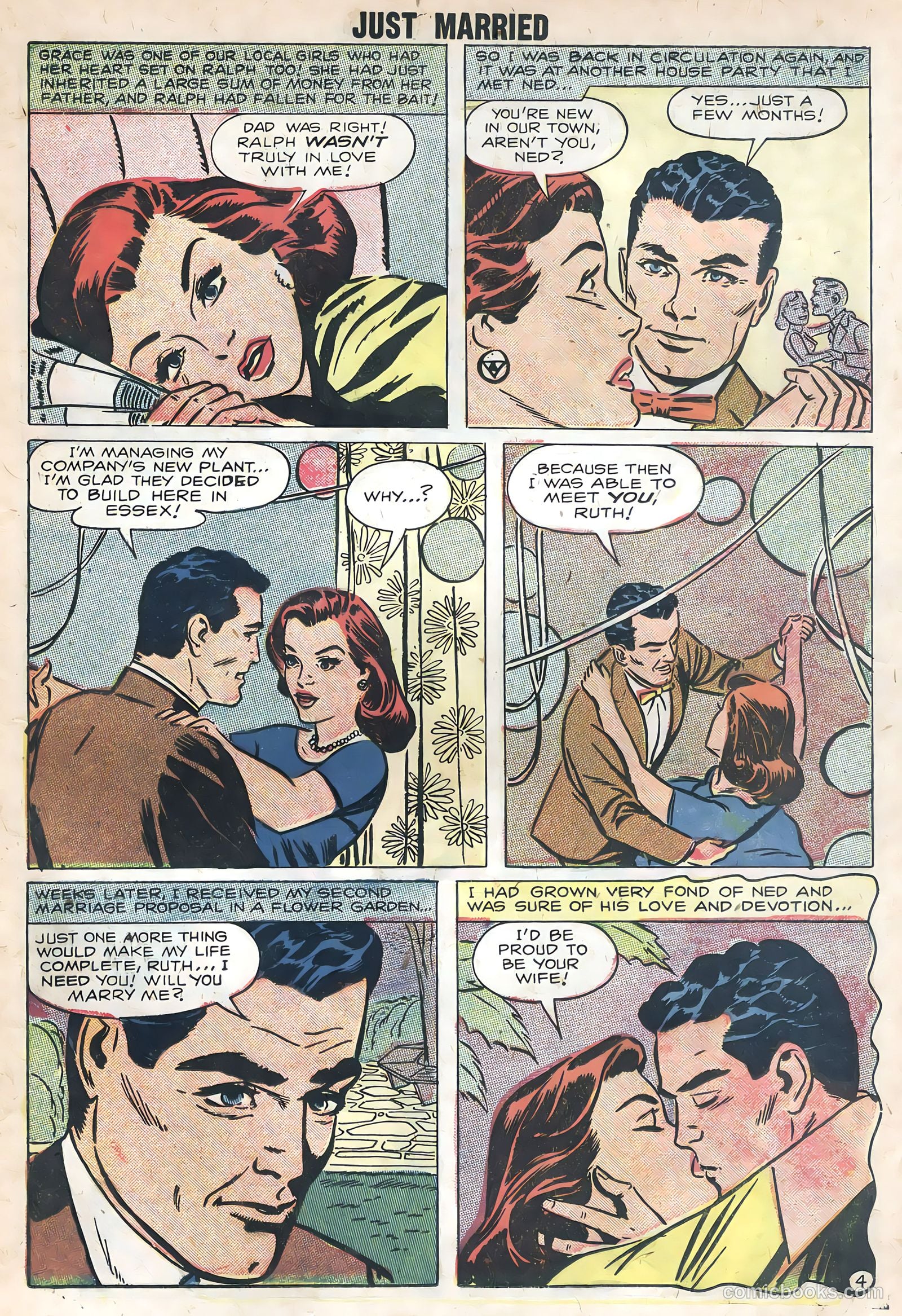 Just Married #2 (1958) — page 25 of 36