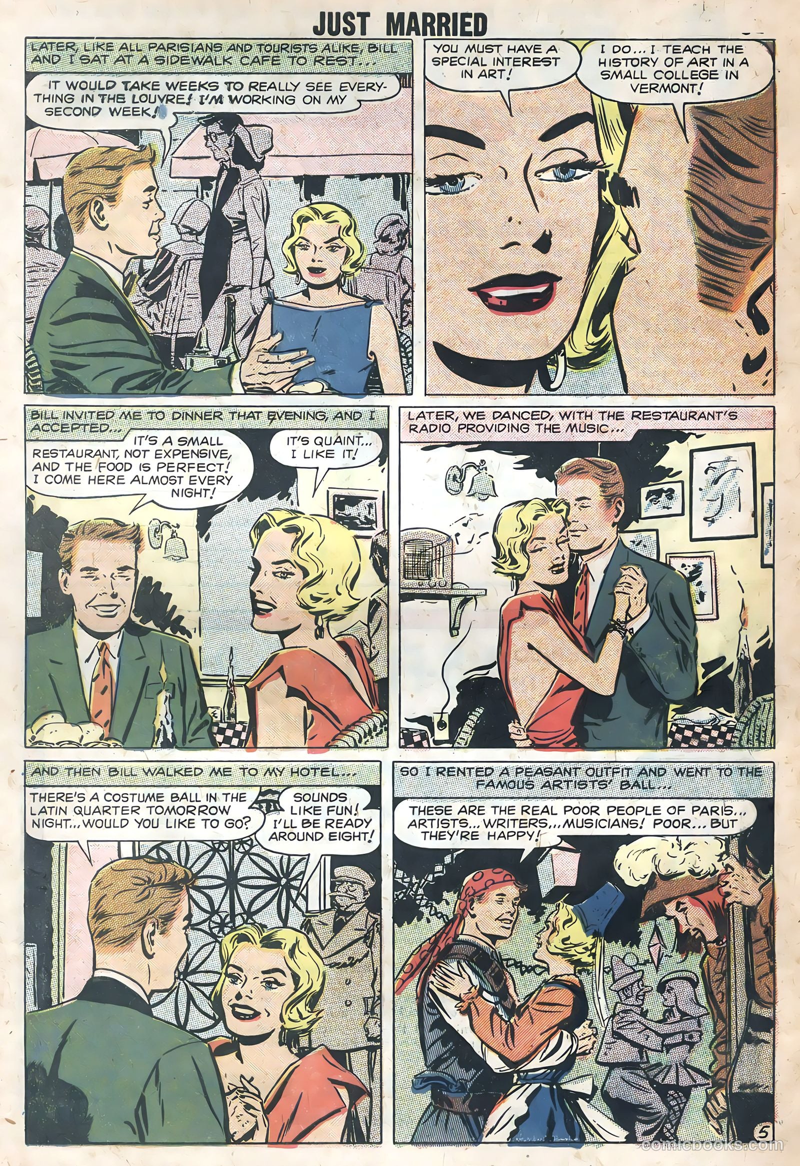 Just Married #2 (1958) — page 32 of 36