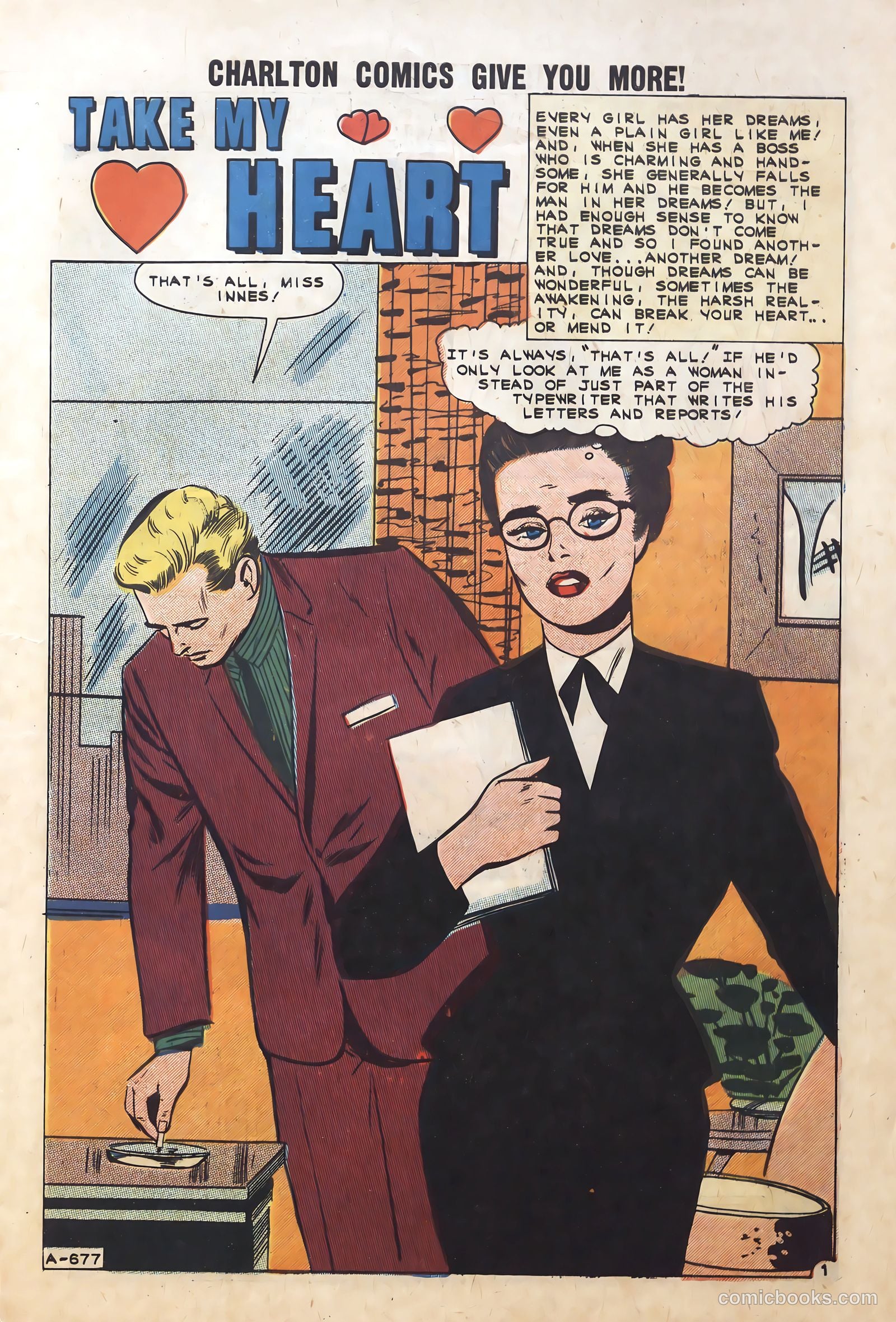Just Married #21 (1961) — page 3 of 35