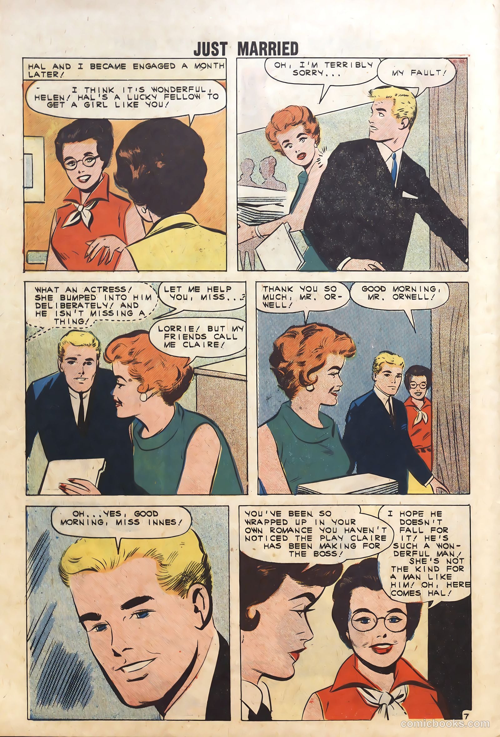 Just Married #21 (1961) — page 10 of 35