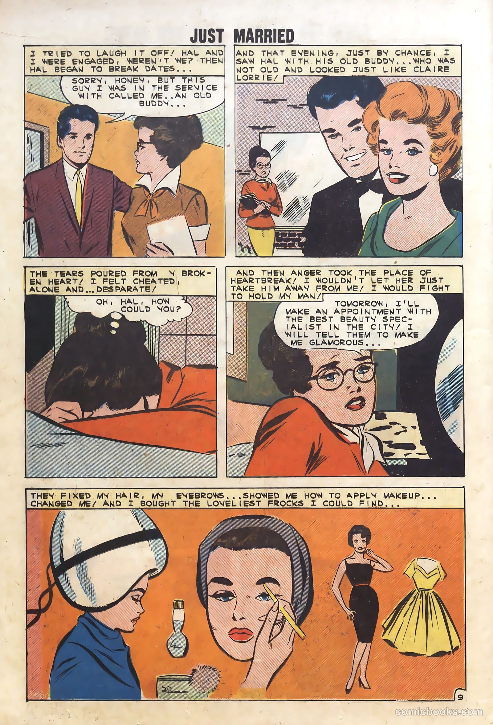Just Married #21 (1961) — page 12 of 35